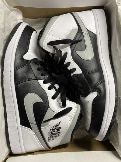 NIKE AIR JORDAN 1 MID "WHITE SHADOW"