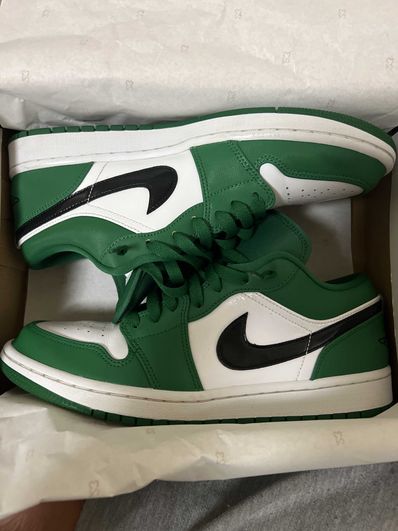 Nike Air Jordan 1 Low "Pine Green/White"