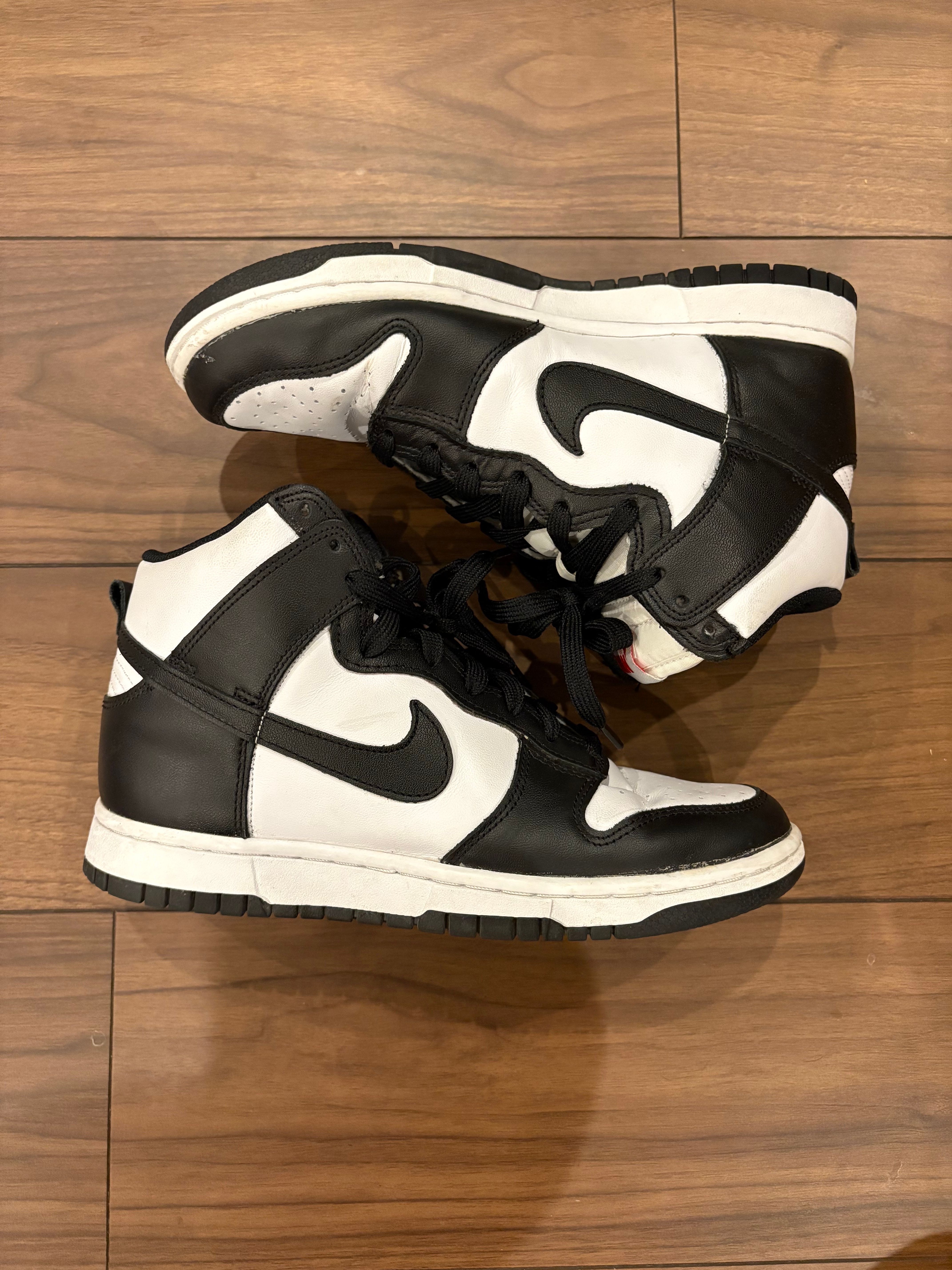 Nike Women's Dunk High "Black and White"