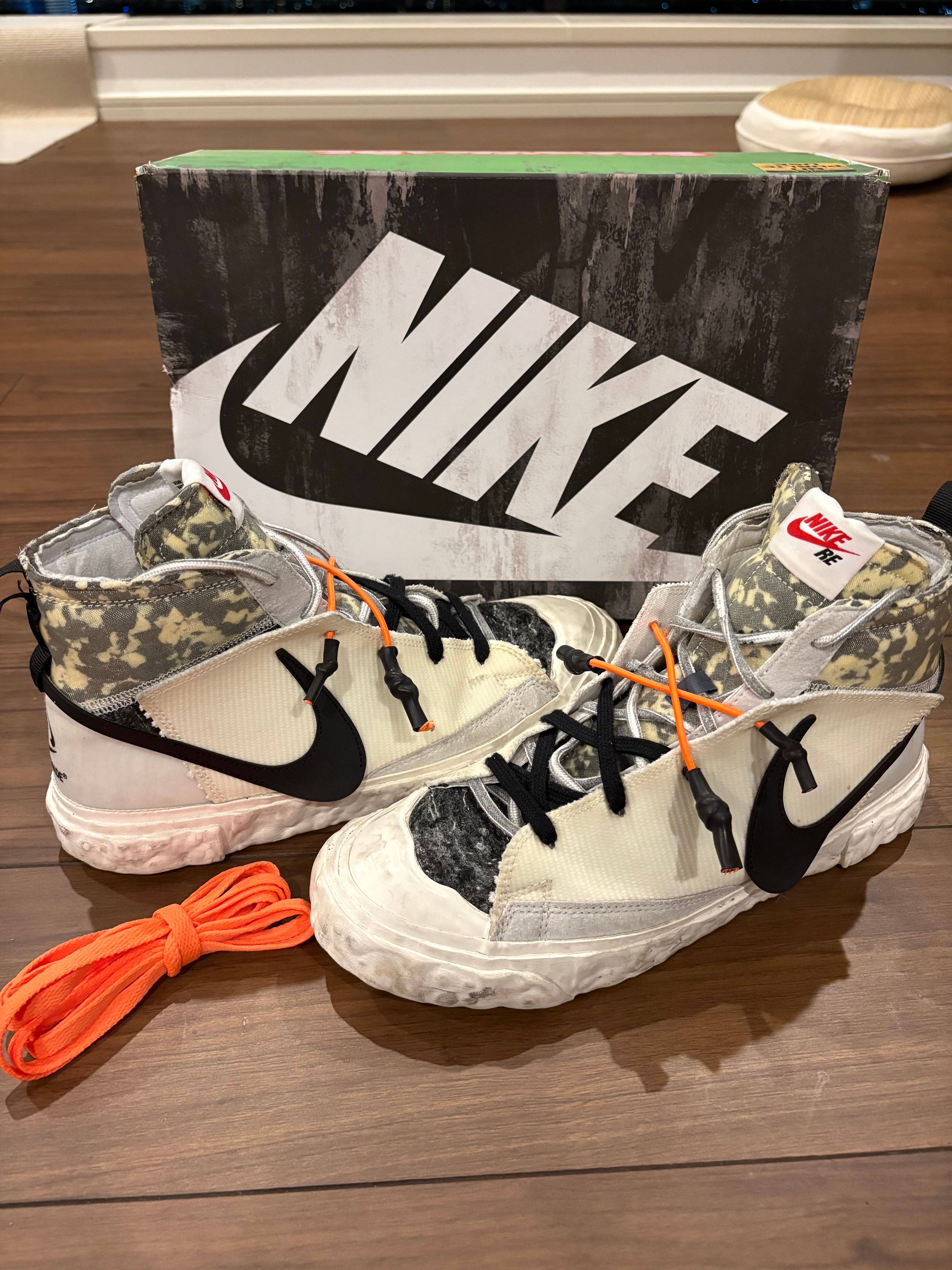 READYMADE × NIKE BLAZER MID "WHITE"