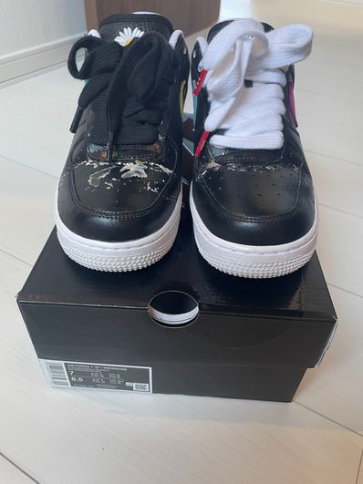 PEACEMINUSONE × Nike Air Force 1 Low '07 Para-Noise 3.0 "Black and Multi-Color" / G-DRAGON