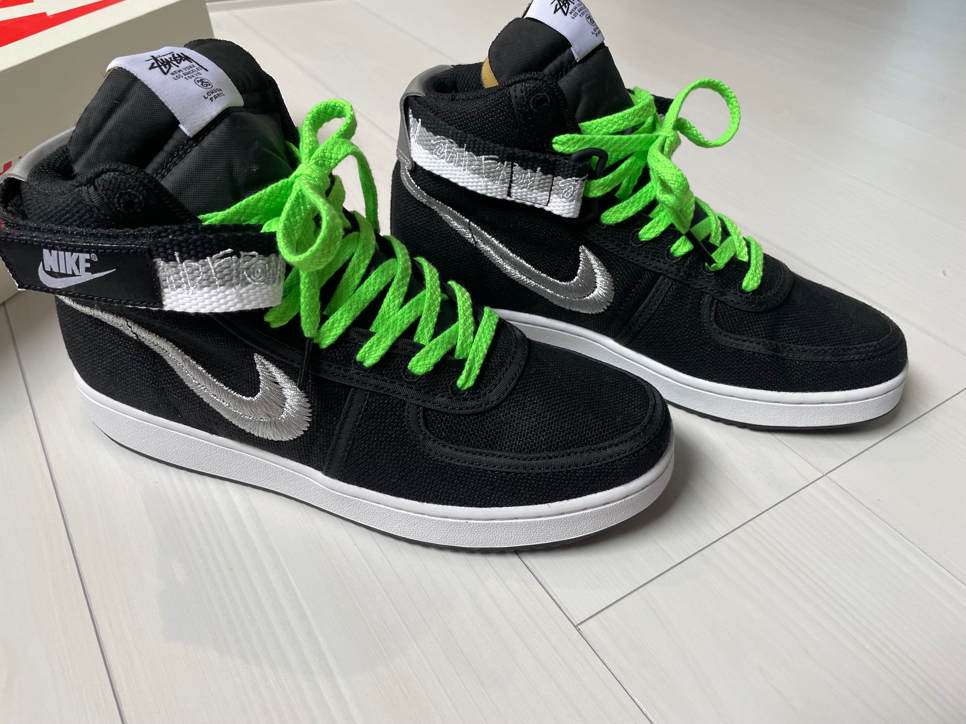 Stussy × Nike Vandal High "Black"