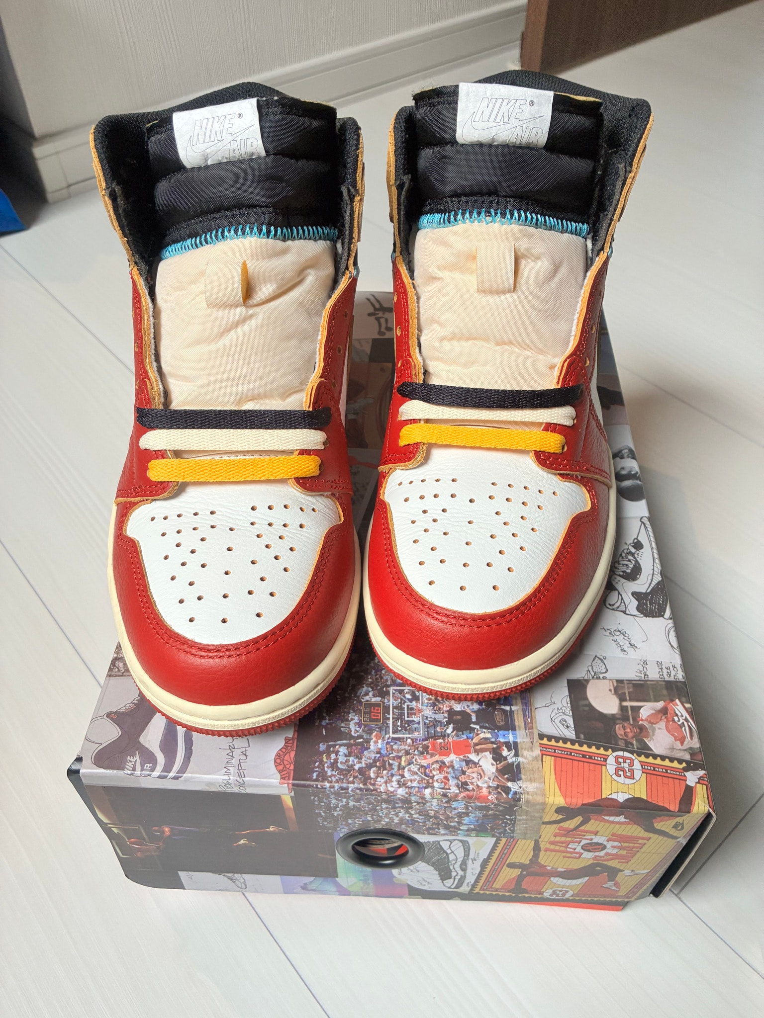UNION × Nike Air Jordan 1 Retro High OG "Chicago/Shadow"