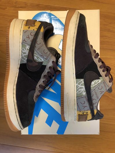 Travis Scott × Nike Air Force 1 Low Cactus Jack "Multi Color"