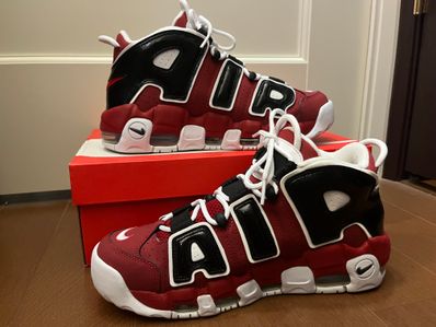 Nike Air More Uptempo ’96 "Black and Varsity Red" (2021)