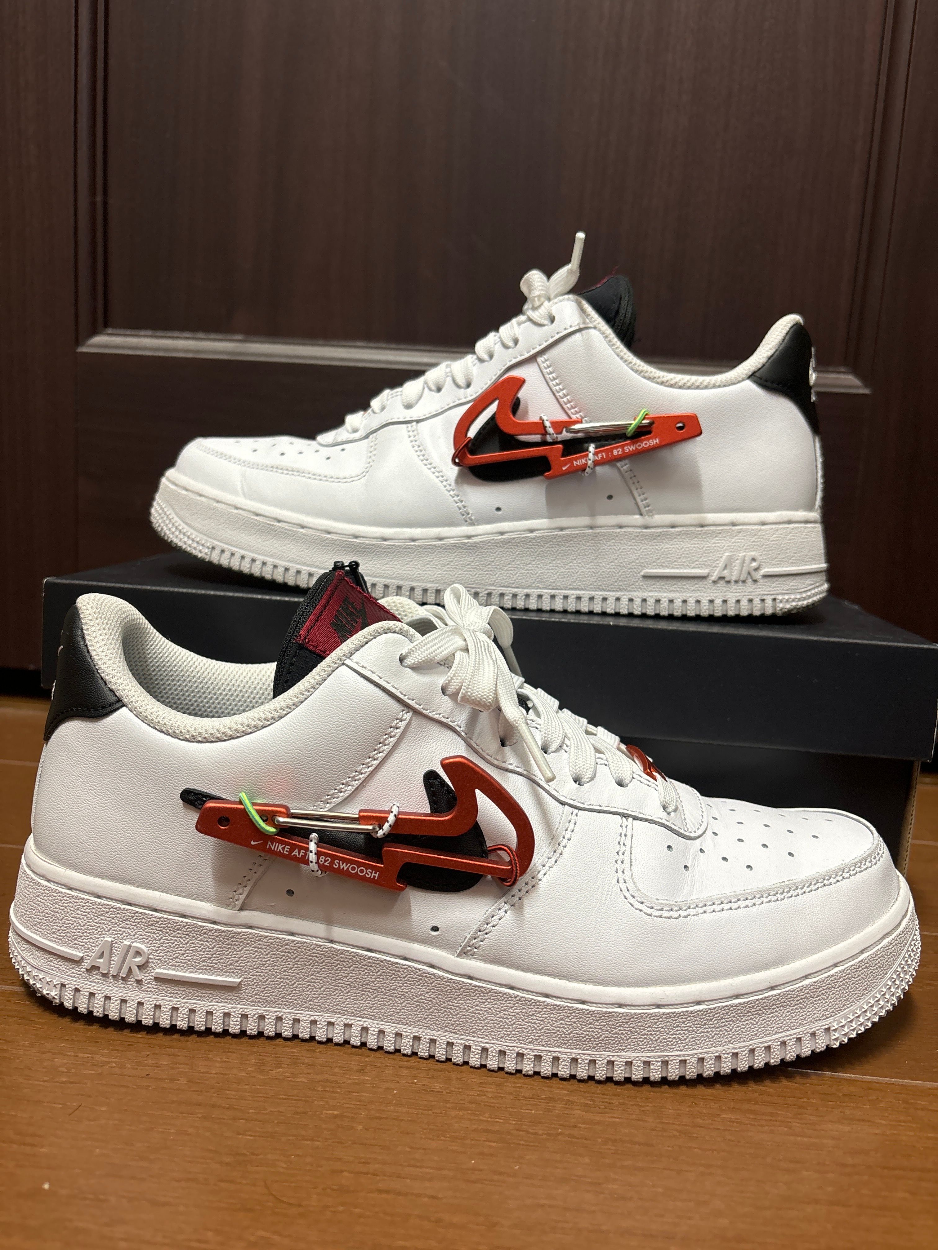Nike Air Force 1 Low PRM Karabiner Swoosh "White"