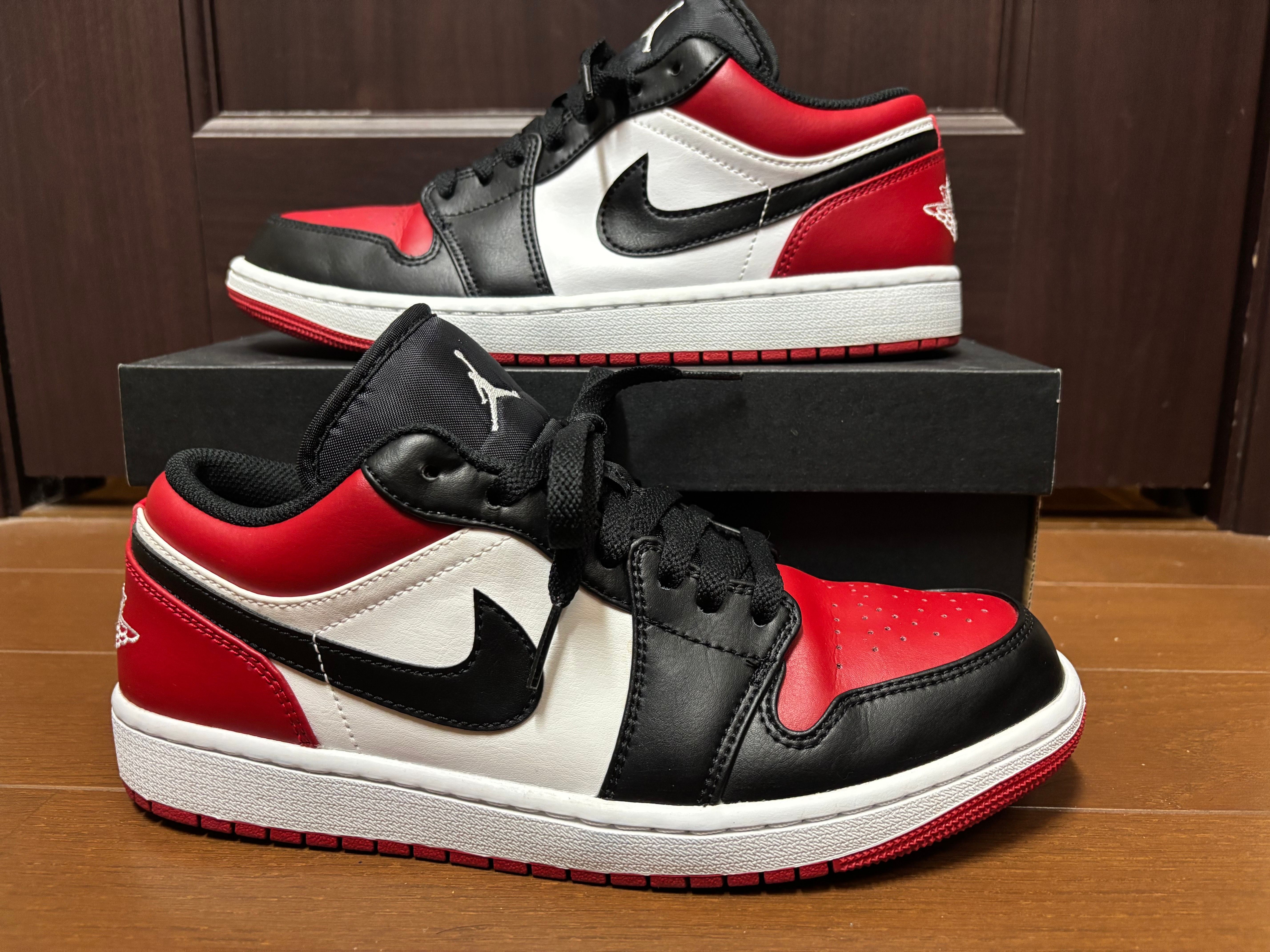 Nike Air Jordan 1 Low "Bred Toe"