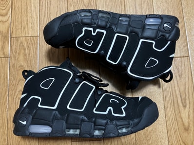 Nike Air More Uptempo "Black/White"(2020)