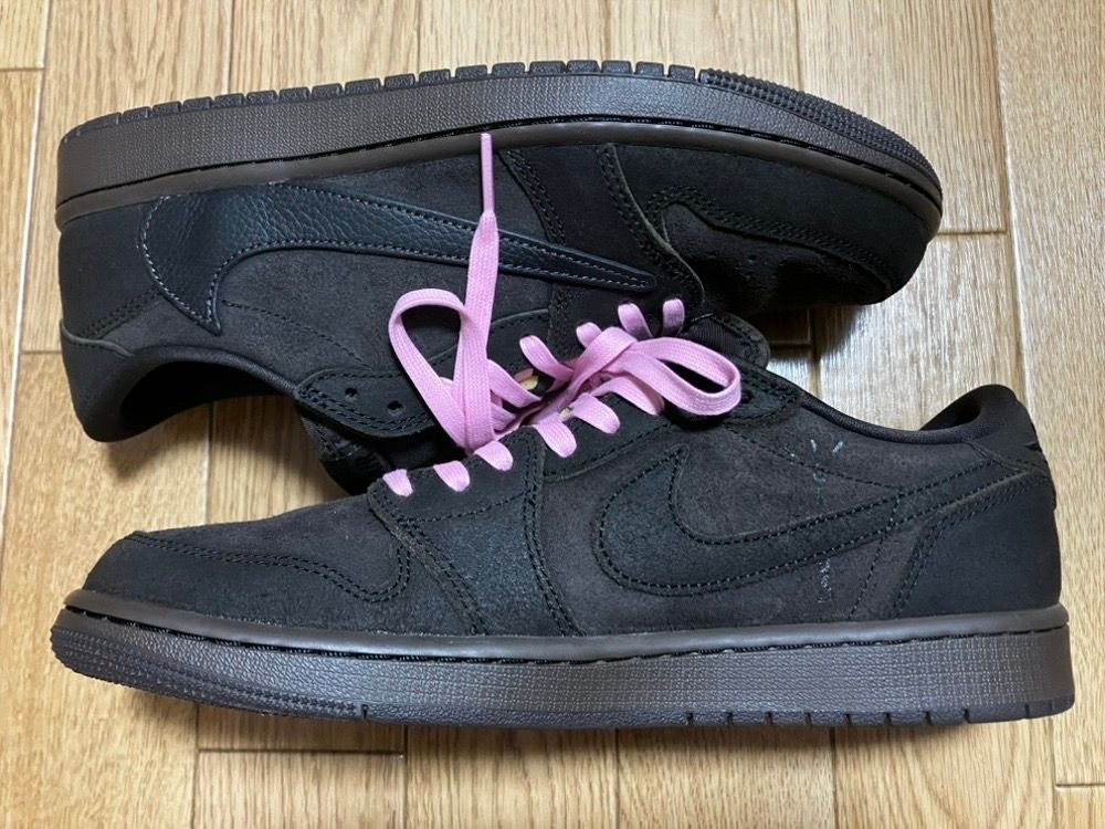 Travis Scott × Nike Air Jordan 1 Low OG SP "Velvet Brown and Dark Mocha"