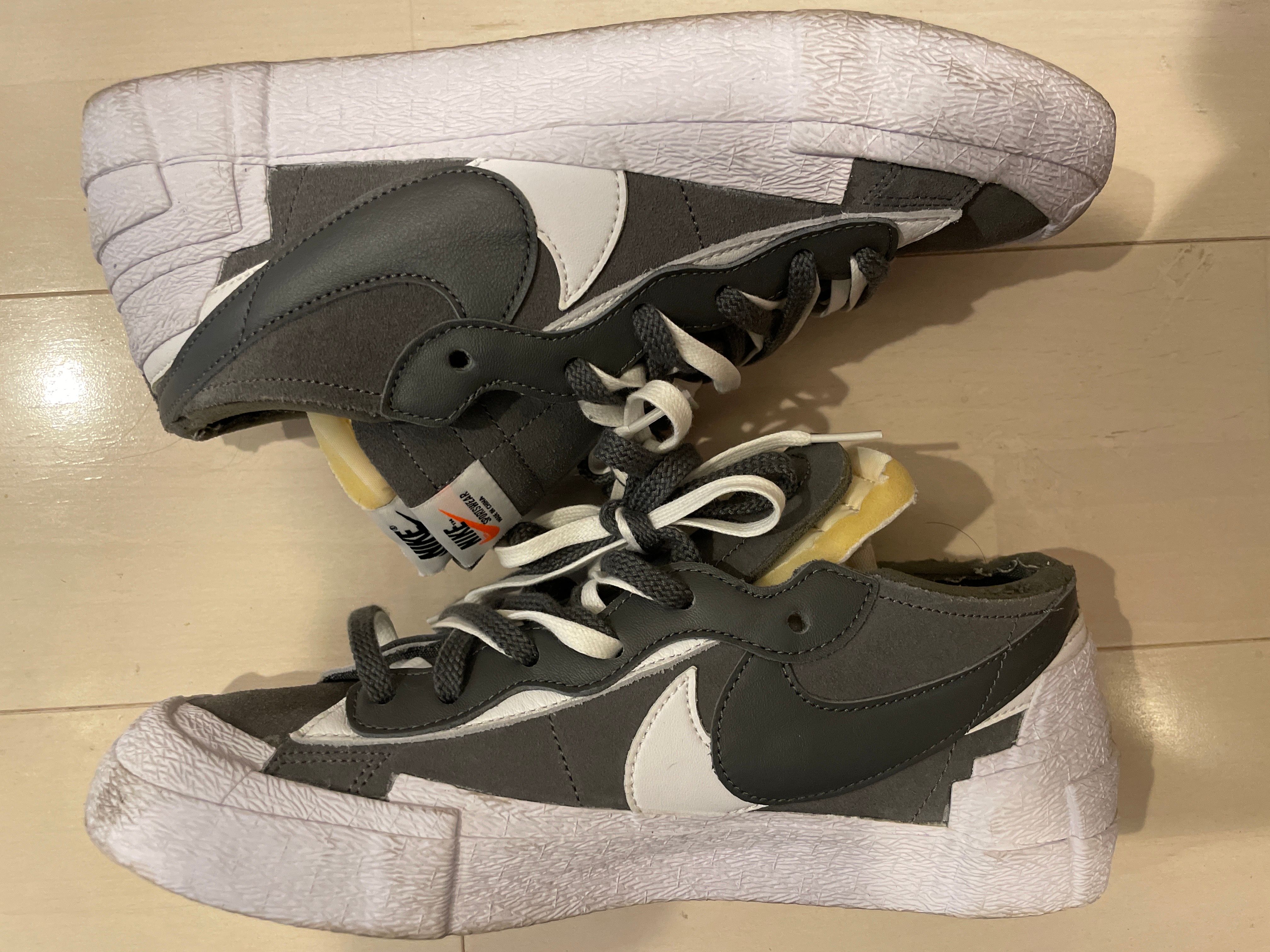 Sacai × Nike Blazer Low "Iron Grey"