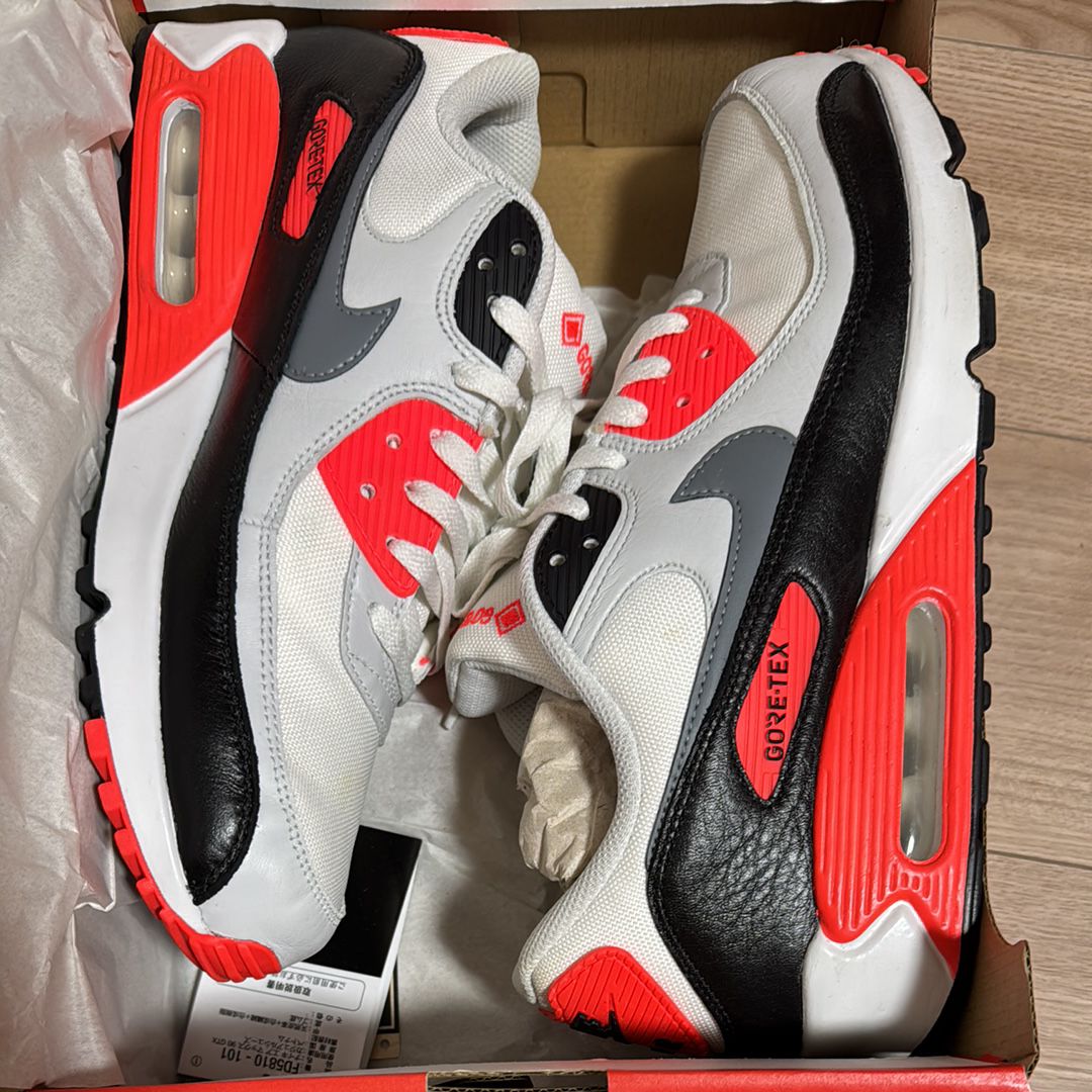 Nike Air Max 90 GORE-TEX "Bright Crimson"