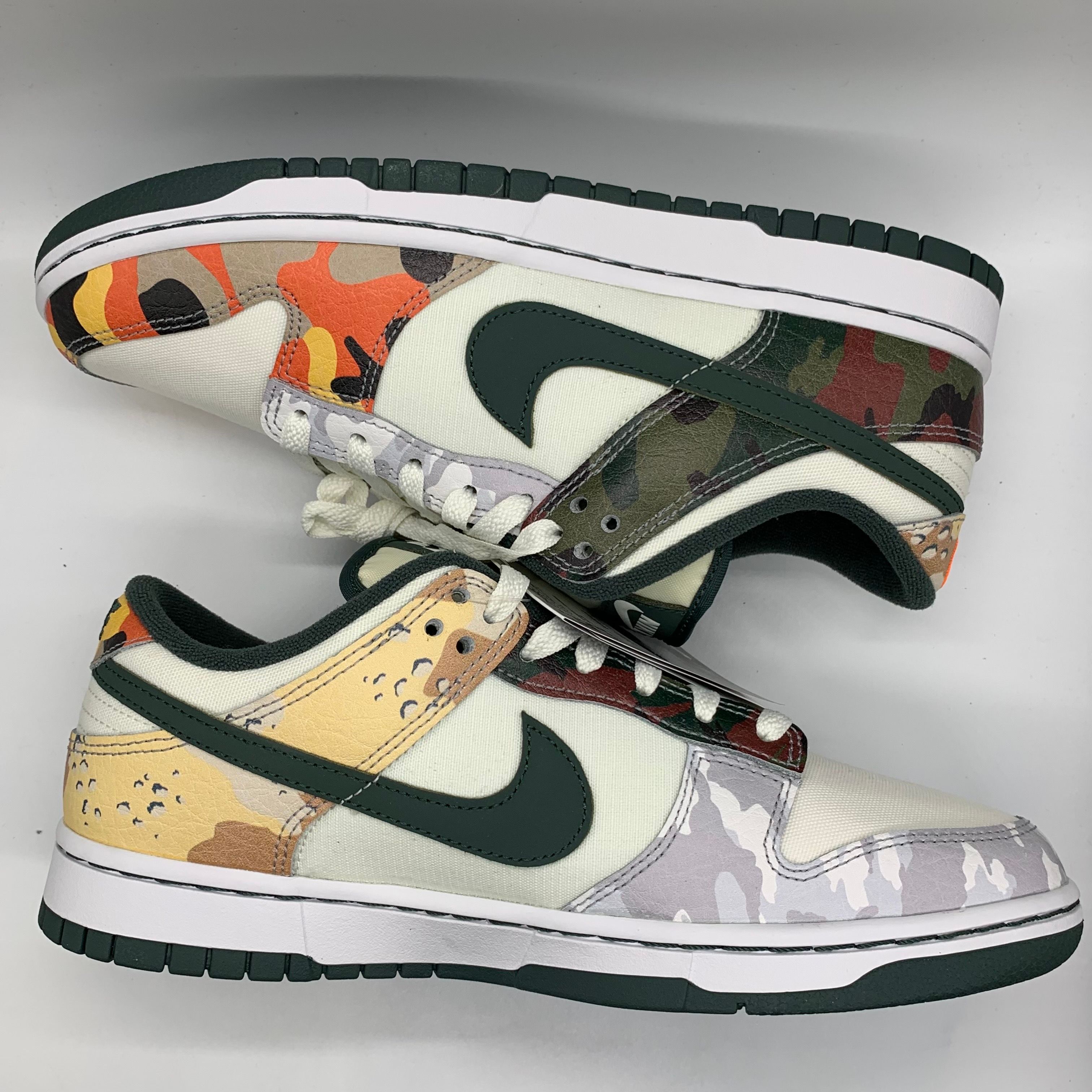 Nike Dunk Low "Sail Multi Camo"