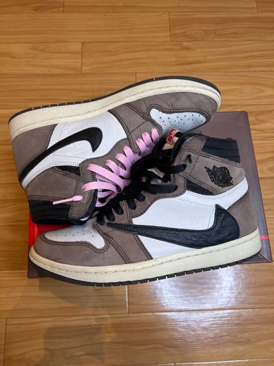 Travis Scott × Nike Air Jordan 1 Retro High OG TS SP "Sail/Dark Mocha"
