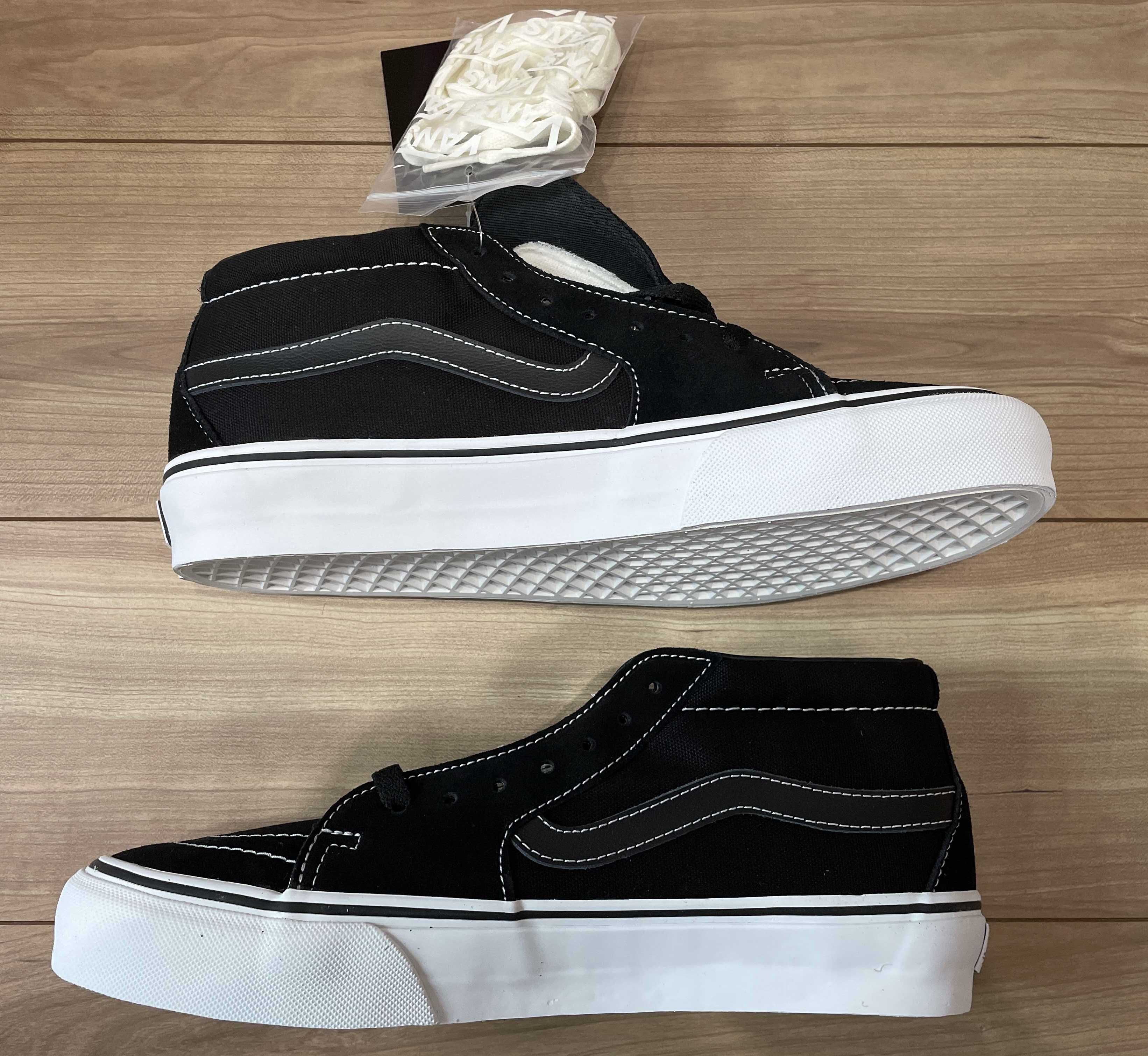 JJJJOUND × VANS SK8-MID "BLACK"