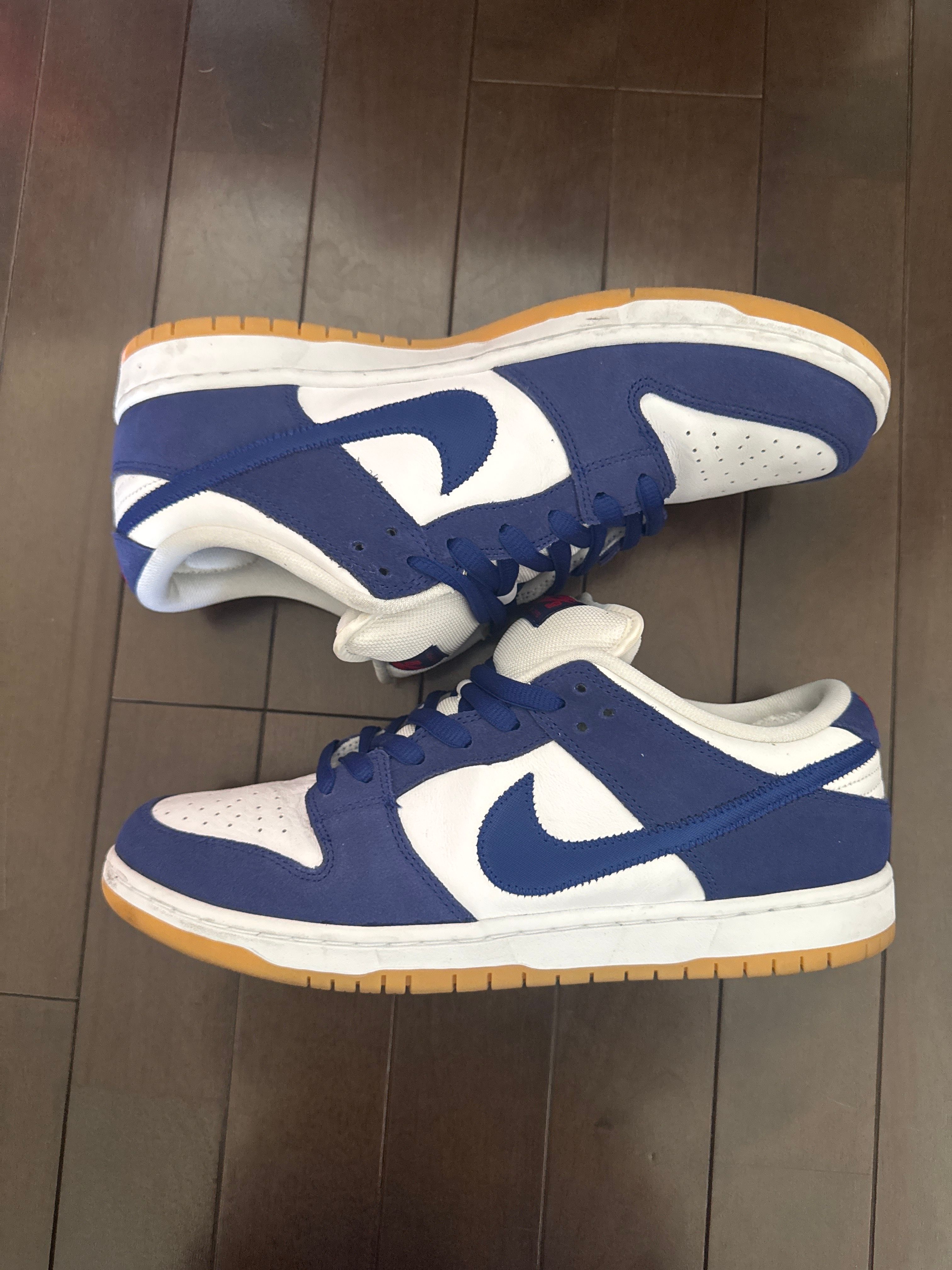 Nike SB Dunk Low "Los Angeles Dodgers/Deep Royal Blue"