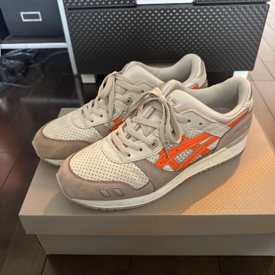 KITH × Asics Gel Lyte 3 Remastered "Super Orange"