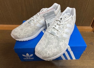 White Mountaineering × adidas Originals ZX Flux "White Camo"