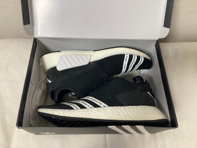 White Mountaineering × adidas NMD R2 "Core Black/White"