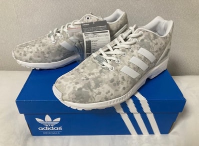White Mountaineering × adidas Originals ZX Flux "White Camo"