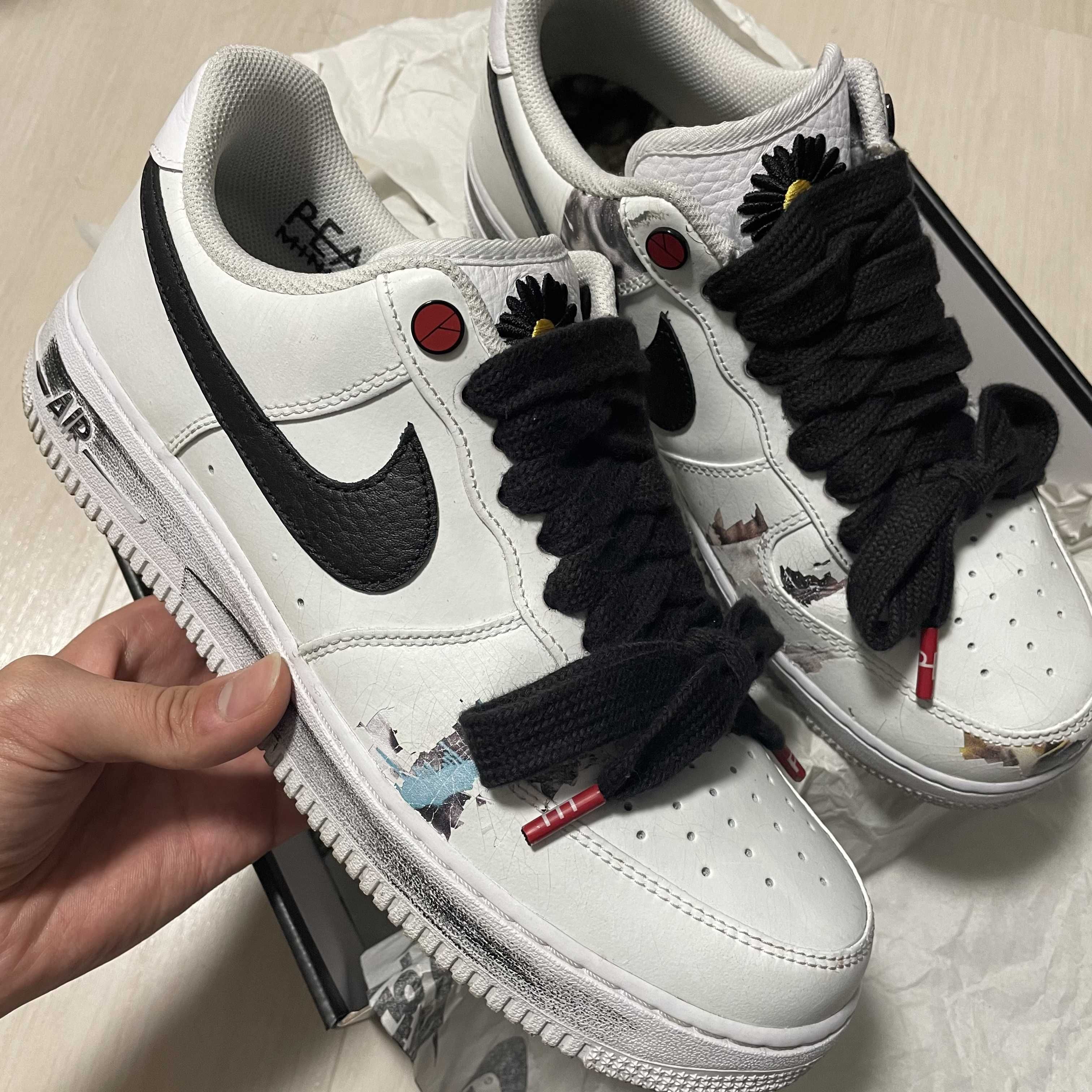 PEACEMINUSONE × Nike Air Force 1 Low "Para-noise/White/Black" / G-DRAGON