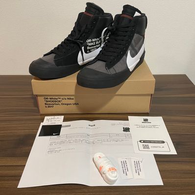 Off-White × Nike Blazer Studio Mid "Grim Reaper"