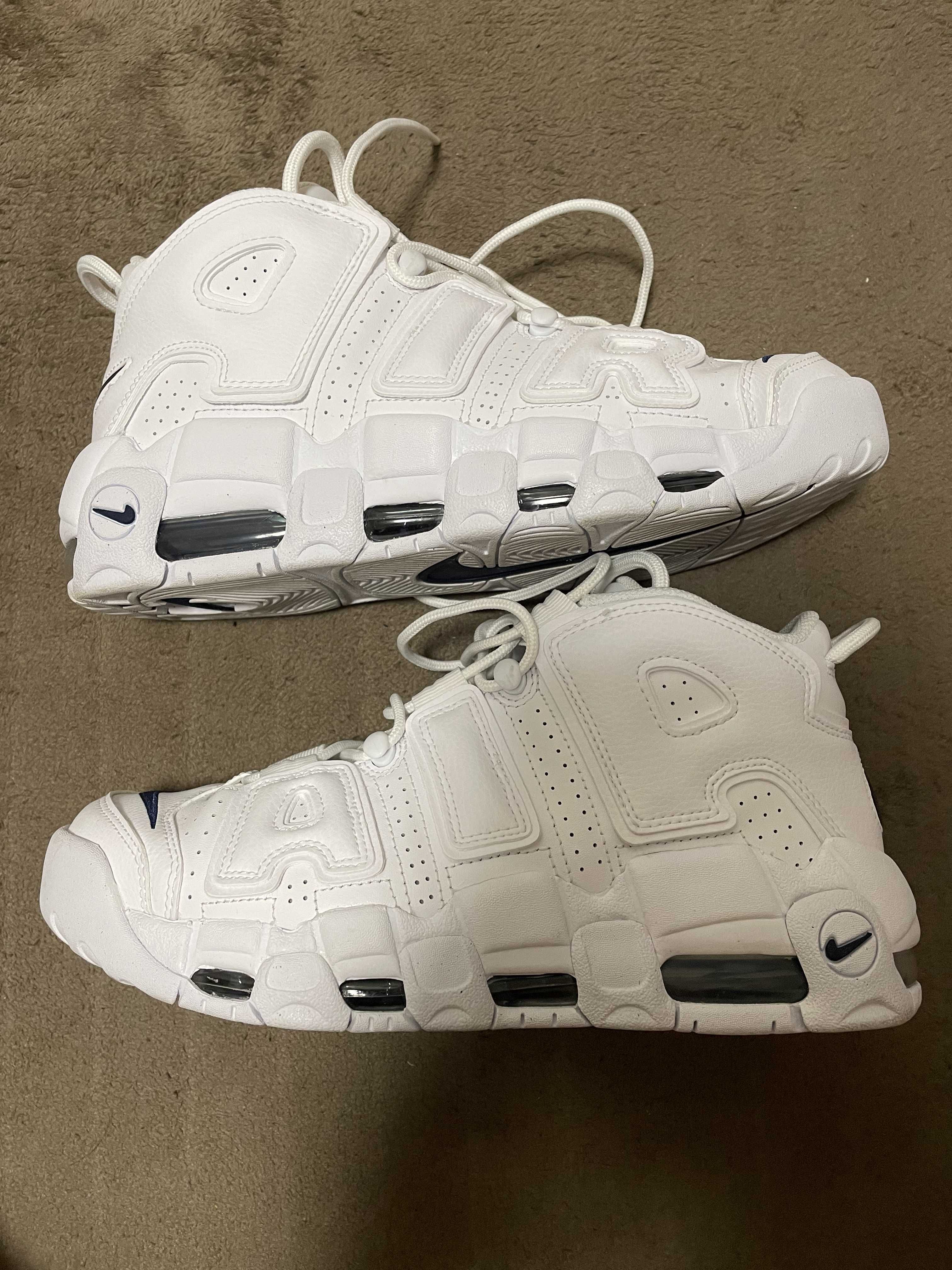 Nike Air More Uptempo "White/Midnight Navy"