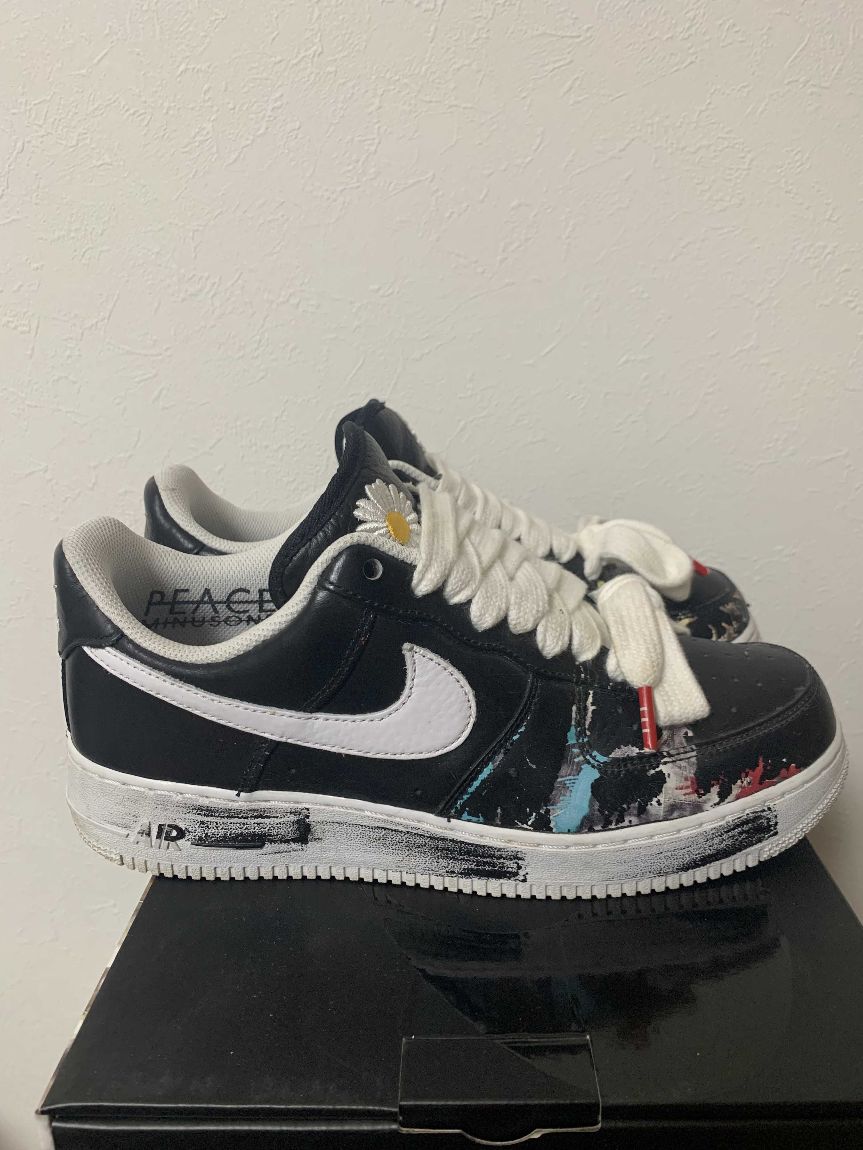 PEACEMINUSONE × Nike Air Force 1 Low Para Noise "Black" / G-DRAGON