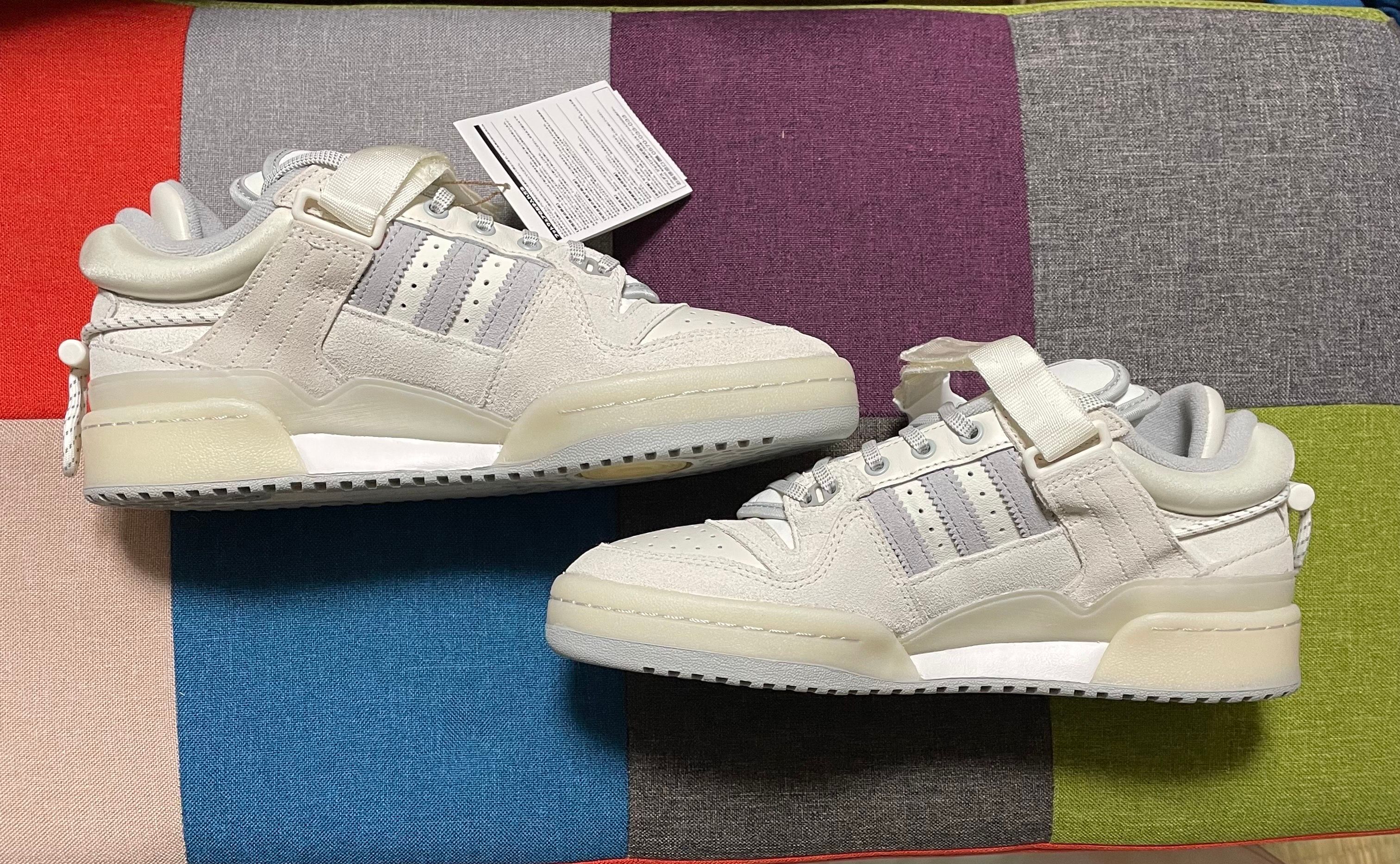 Bad Bunny × adidas Forum Low "White Bunny"