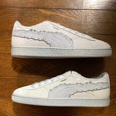 ONE PIECE × Puma Suede Lufy Gear 5 "Feather Gray/Platinum Gray"