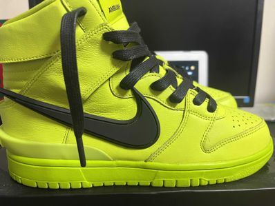 AMBUSH × NIKE DUNK HIGH "FLASH LIME"