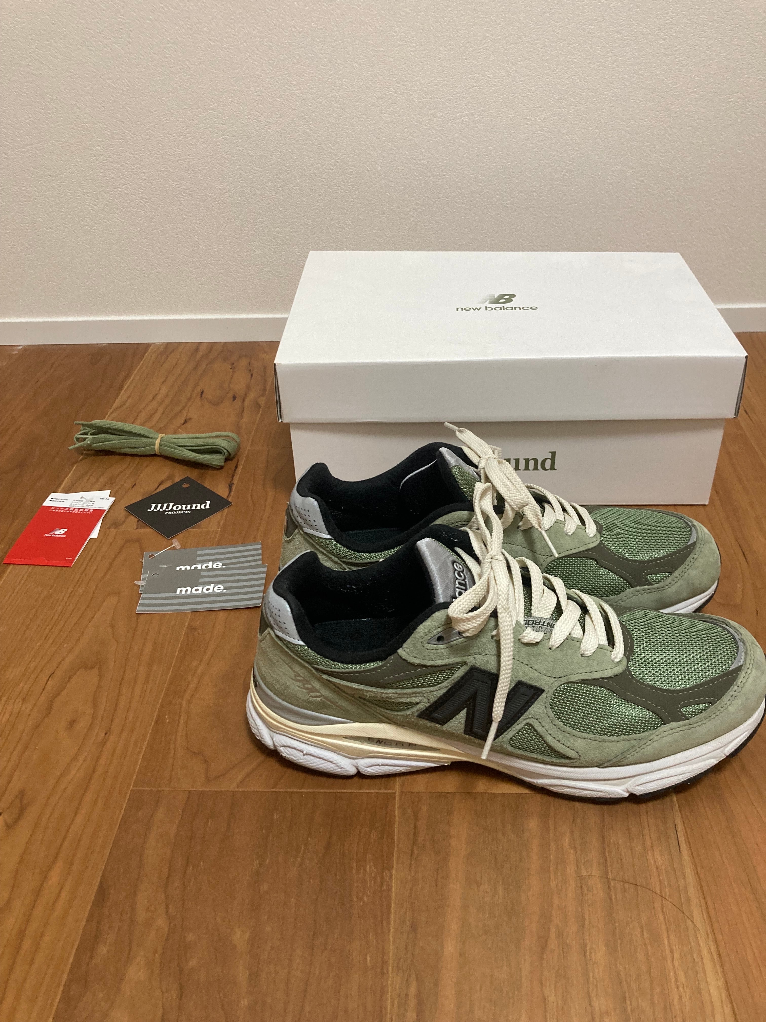 JJJJound × New Balance 990V3 "Green"