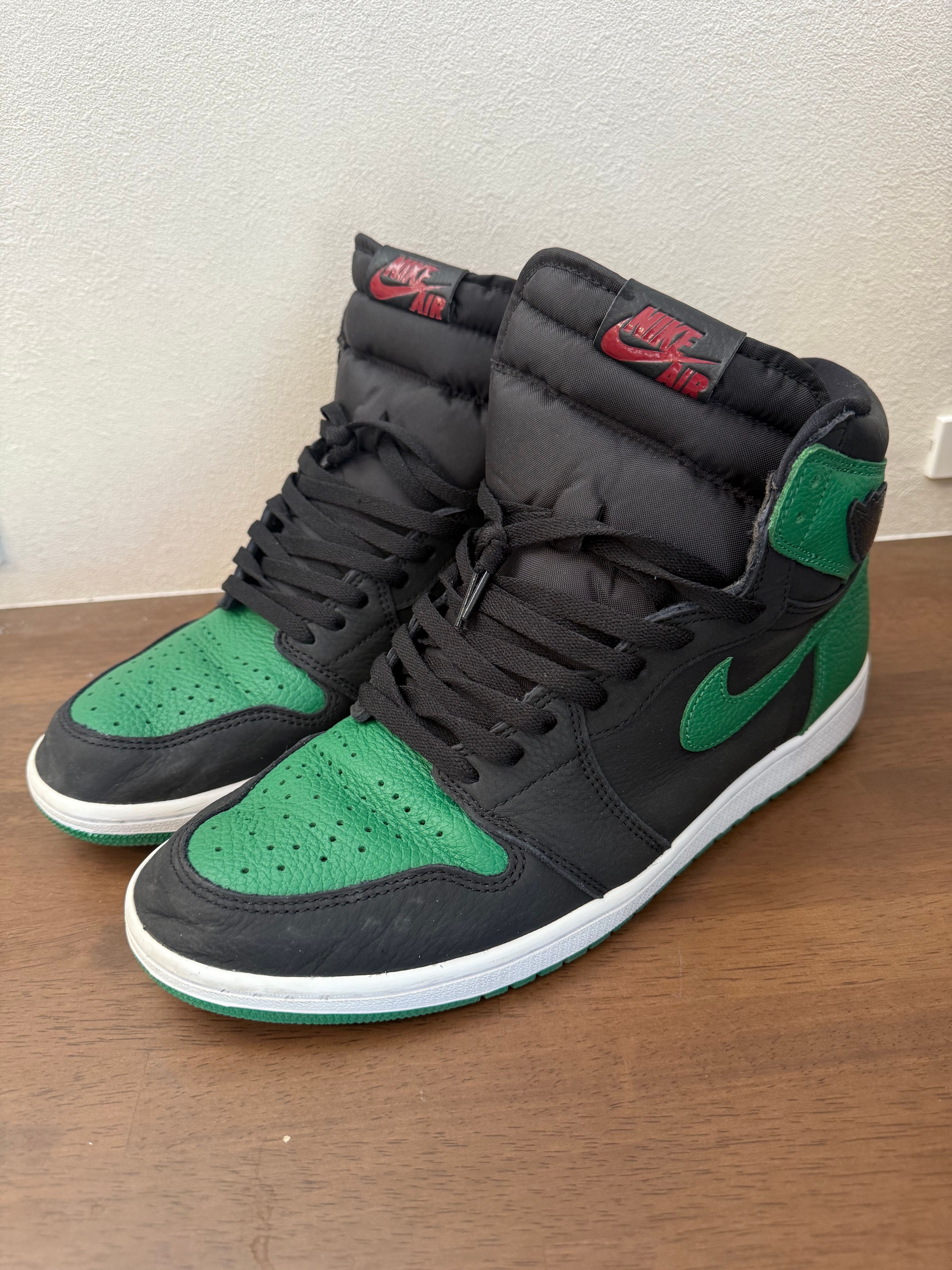 Nike Air Jordan 1 Retro High OG "Black/Pine Green" (2020)      