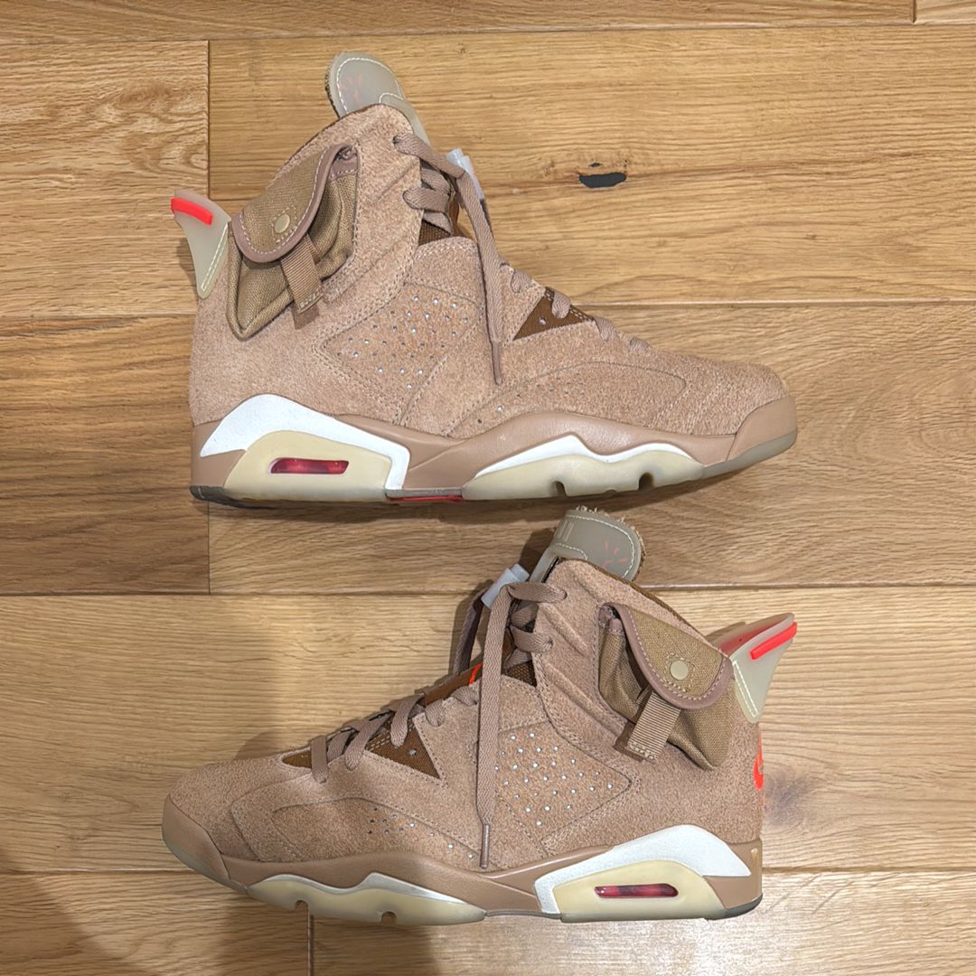 Travis Scott × Nike Air Jordan 6 "British Khaki"