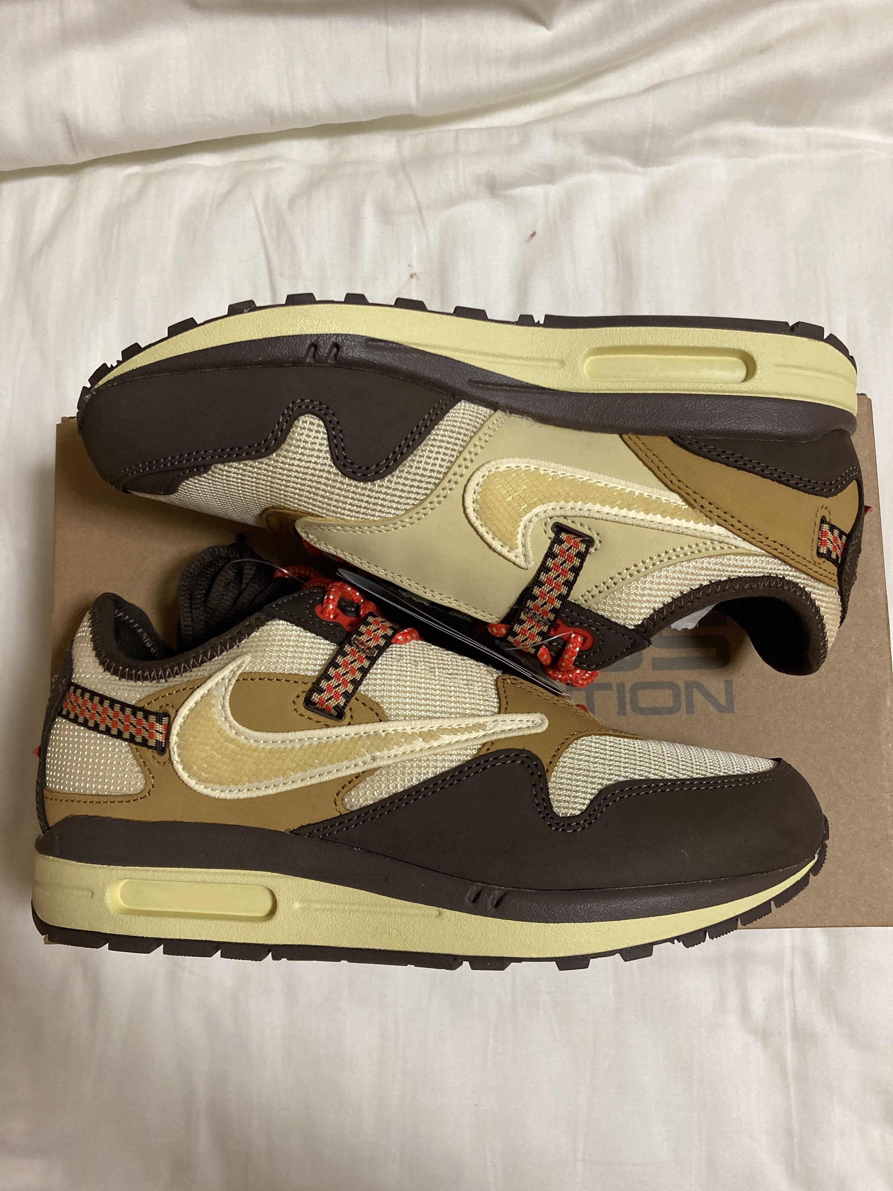 Travis Scott × Nike Air Max 1 "CACT.US Brown"
