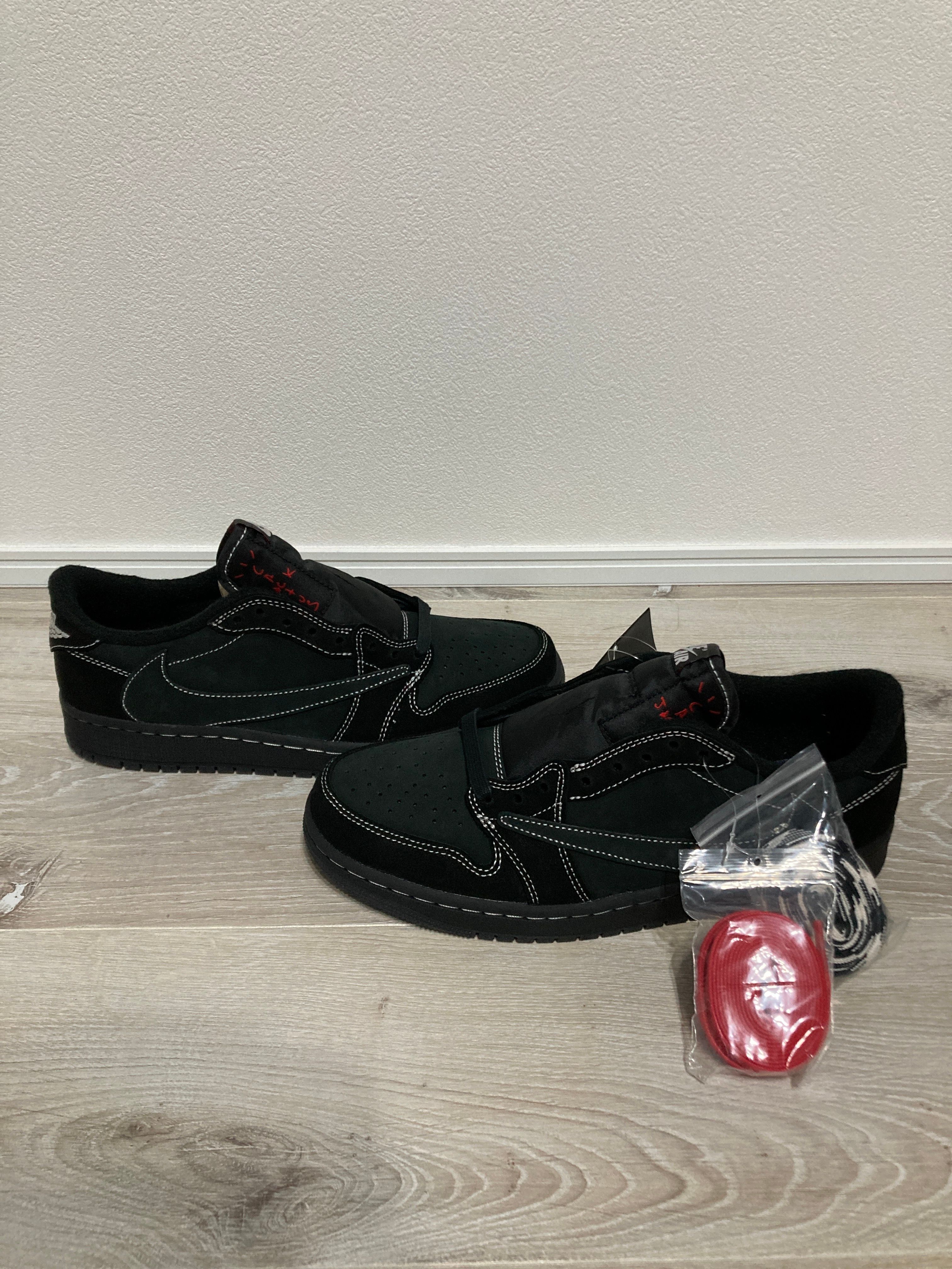 Travis Scott × Nike Air Jordan 1 Low OG SP "Black Phantom"