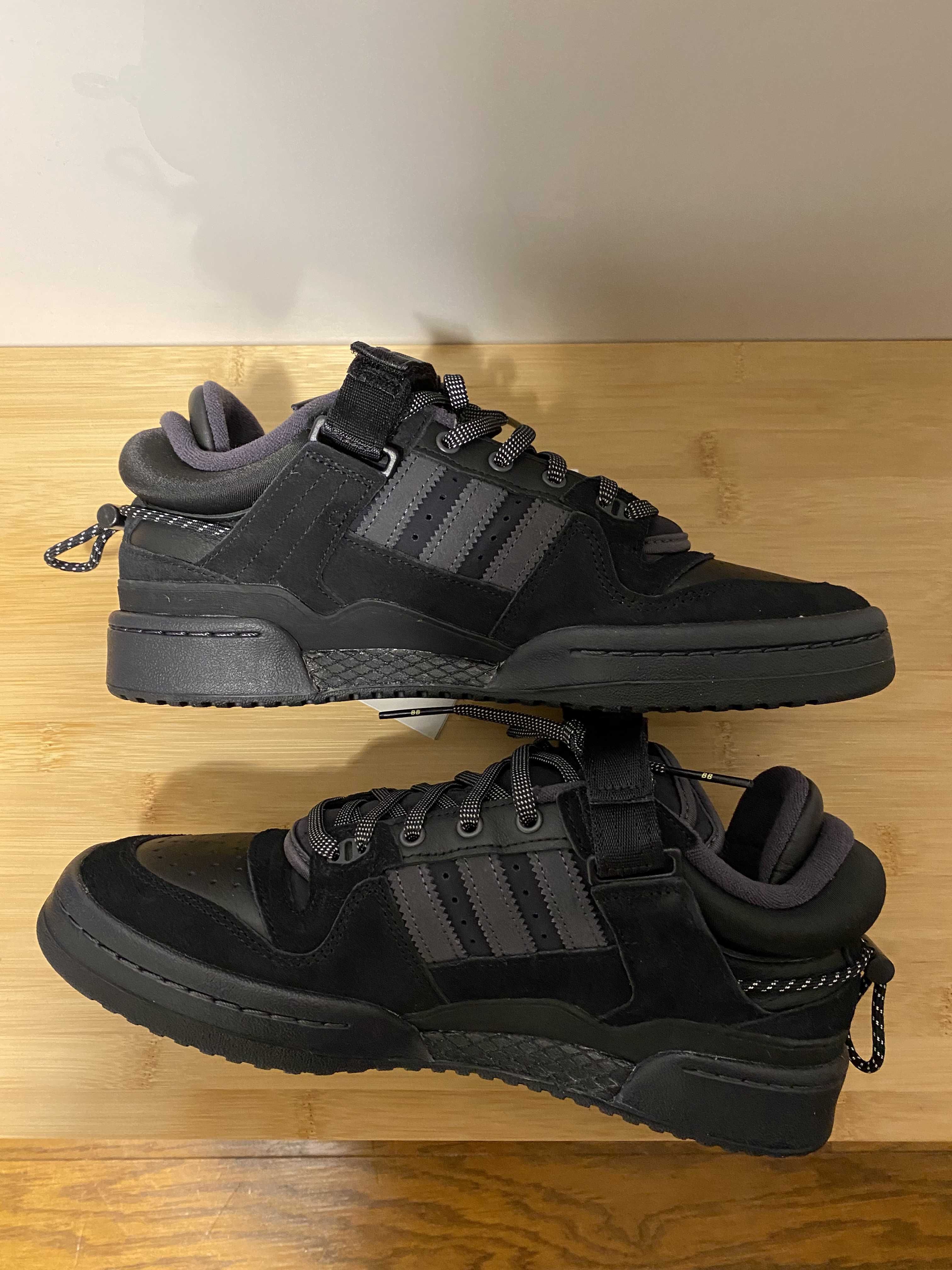 Bad Bunny × adidas Forum 84 Low "Core Black"