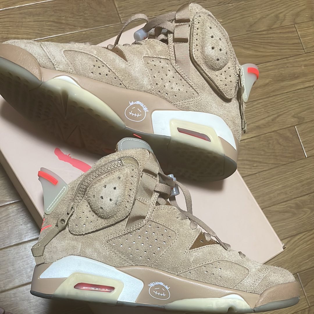 Travis Scott × Nike Air Jordan 6 "British Khaki"