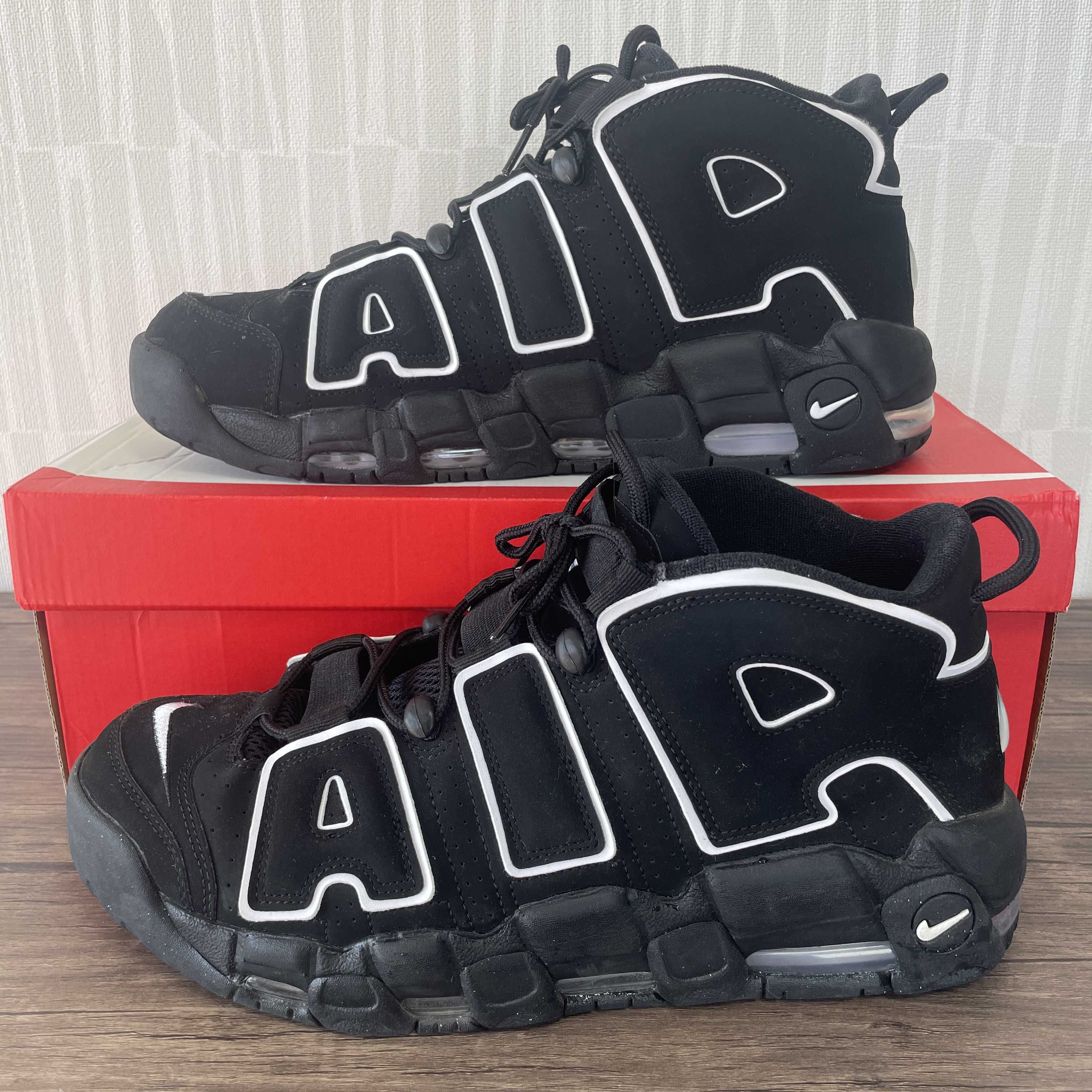 Nike Air More Uptempo "Black/White"(2020)