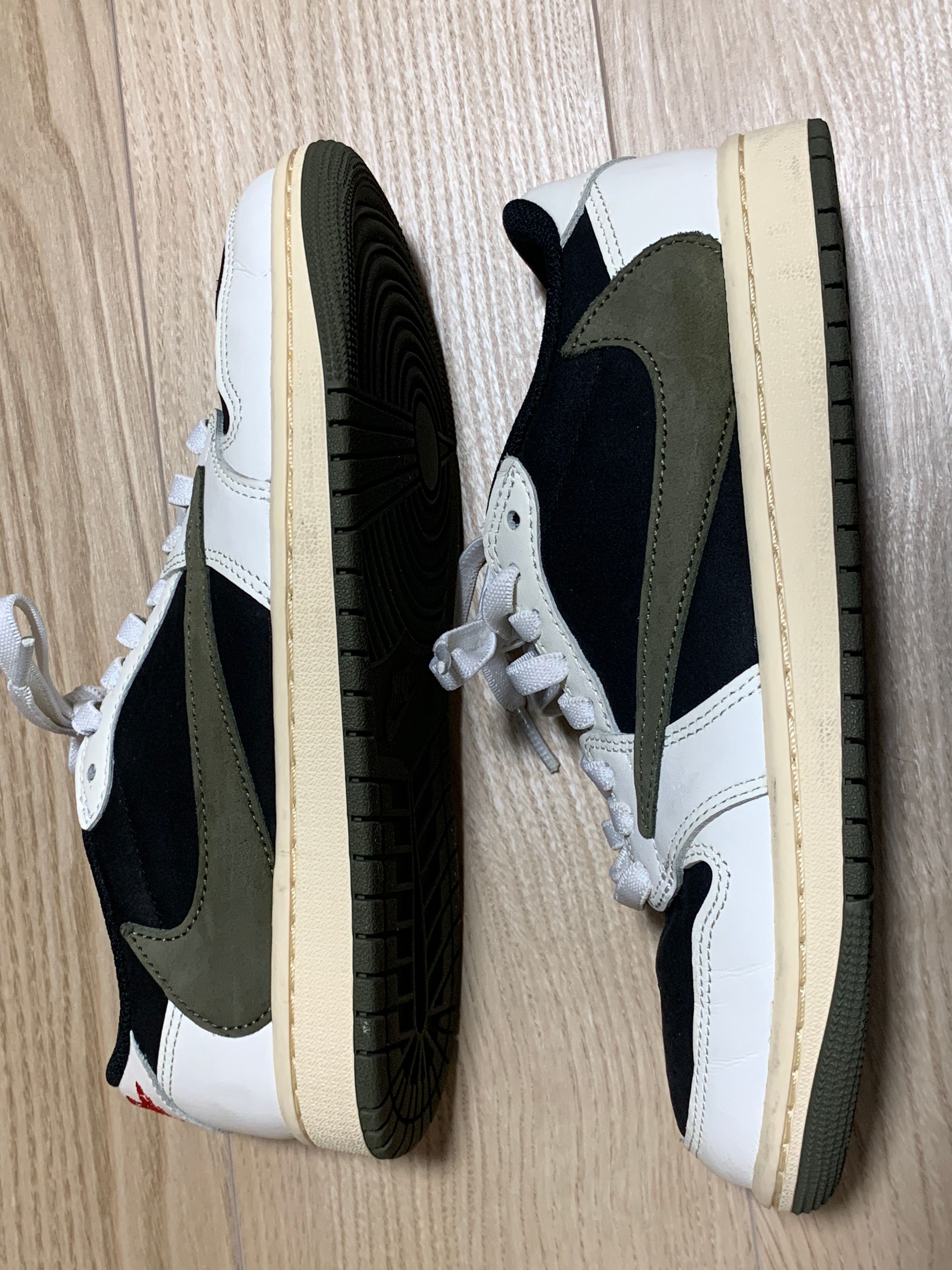 Travis Scott × Nike Women's Air Jordan 1 Low OG "Medium Olive"