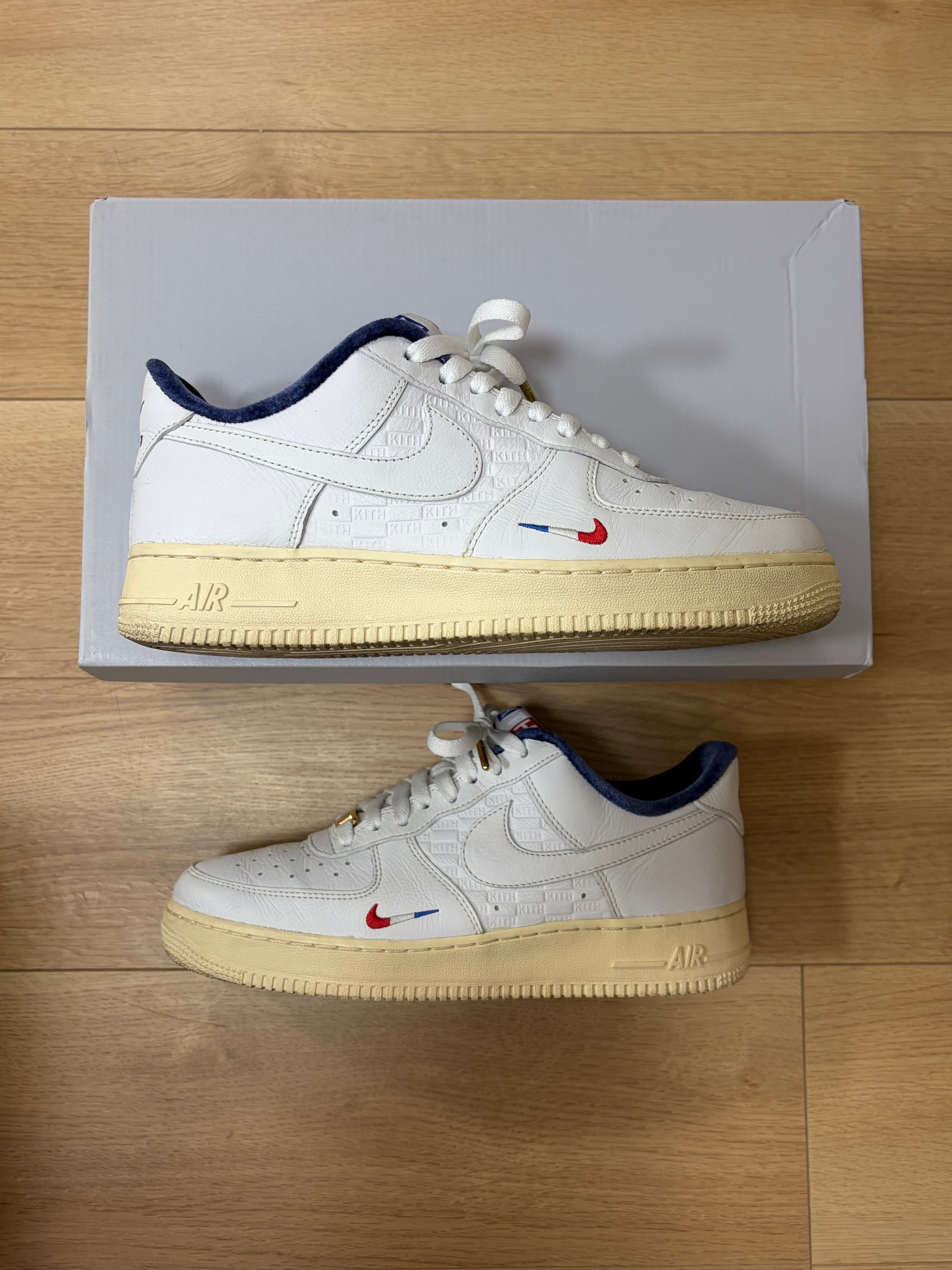 Kith × Nike Air Force 1 Low "France"