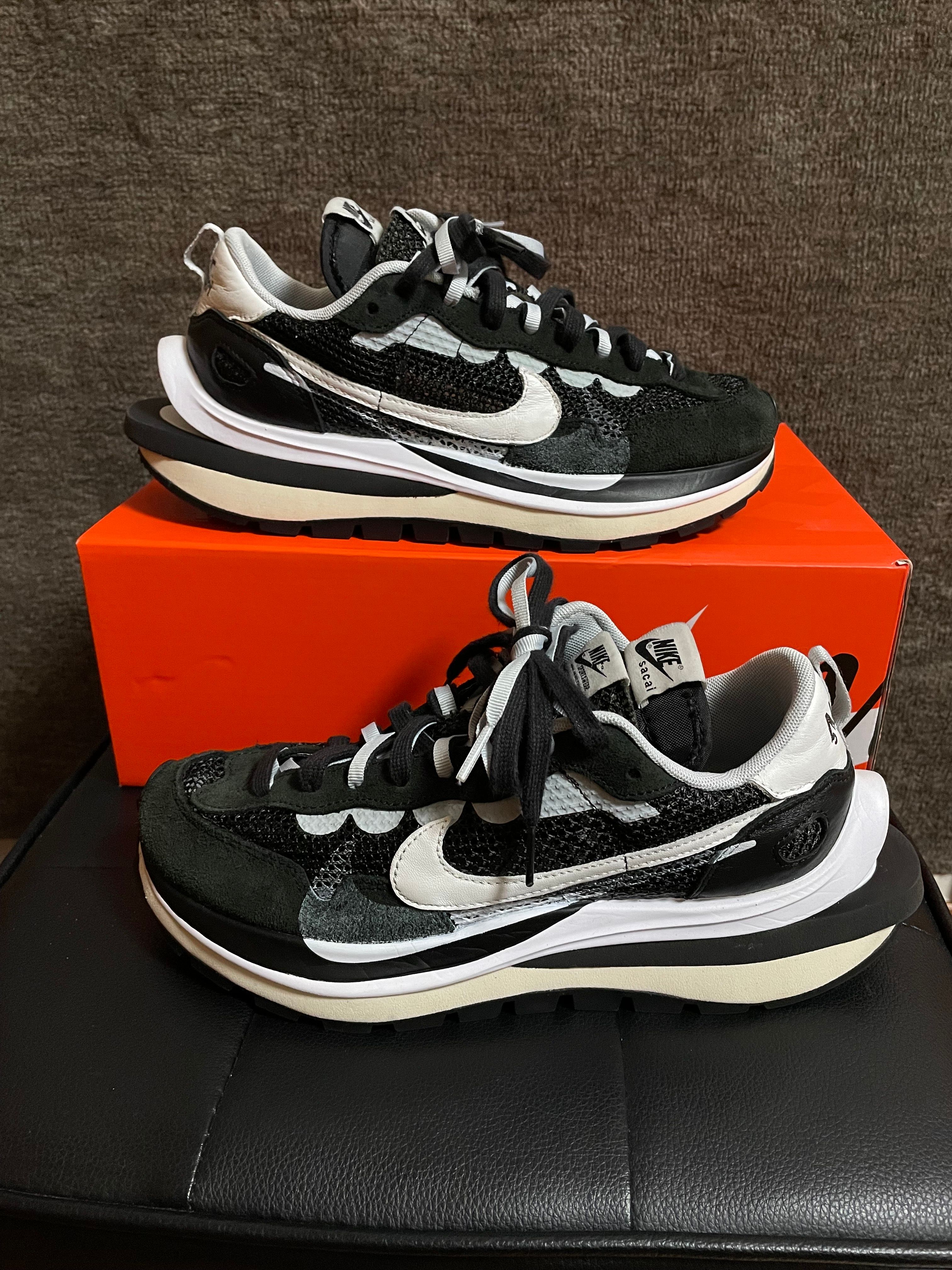 sacai × Nike Vapor Waffle "Black and White"