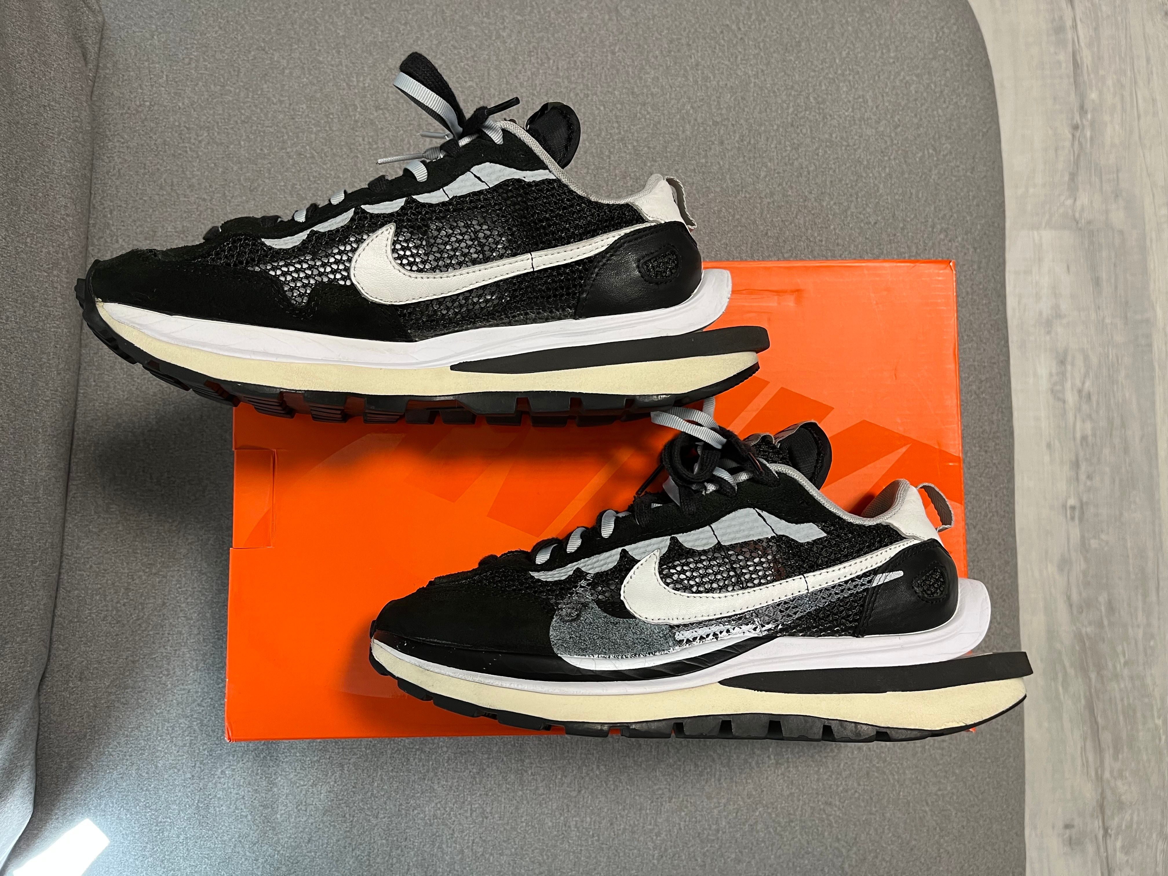 sacai × Nike Vapor Waffle "Black and White"