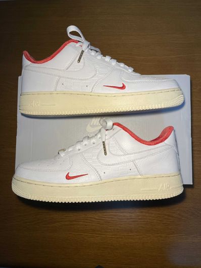 KITH × Nike Air Force 1 Low "White/Red"