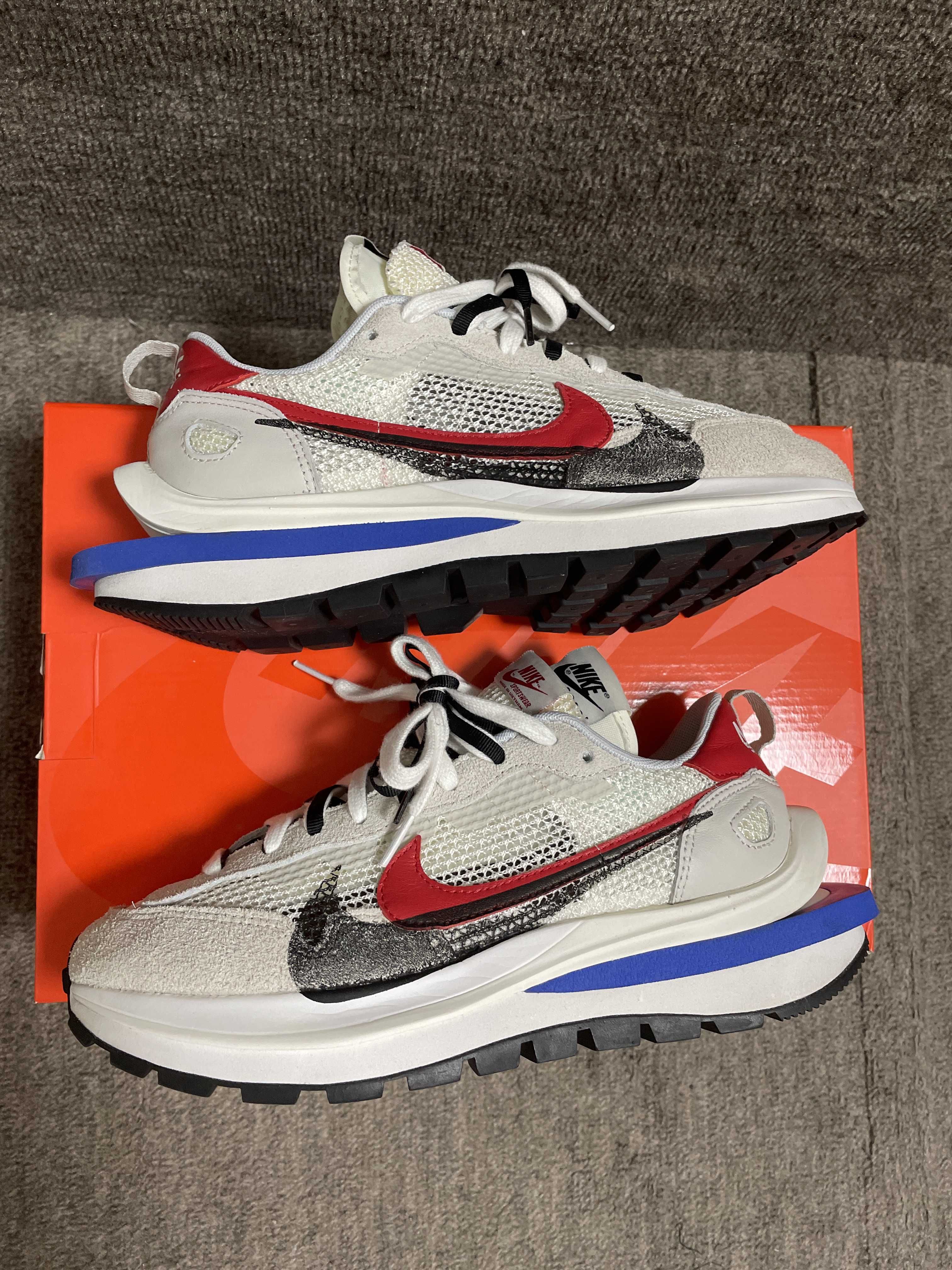 sacai × Nike Vapor Waffle "Royal Fuchsia"