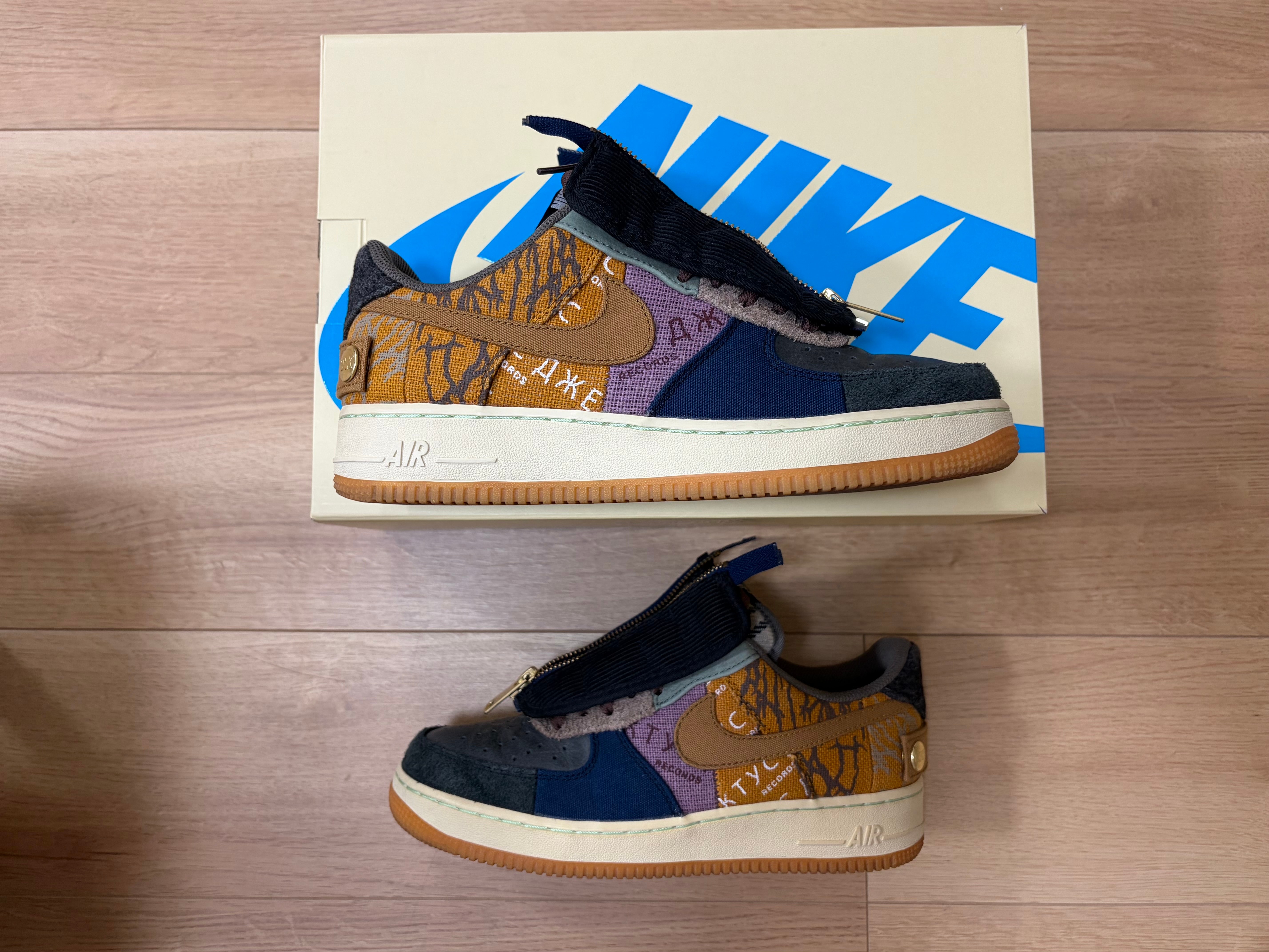 Travis Scott × Nike Air Force 1 Low Cactus Jack "Multi Color"