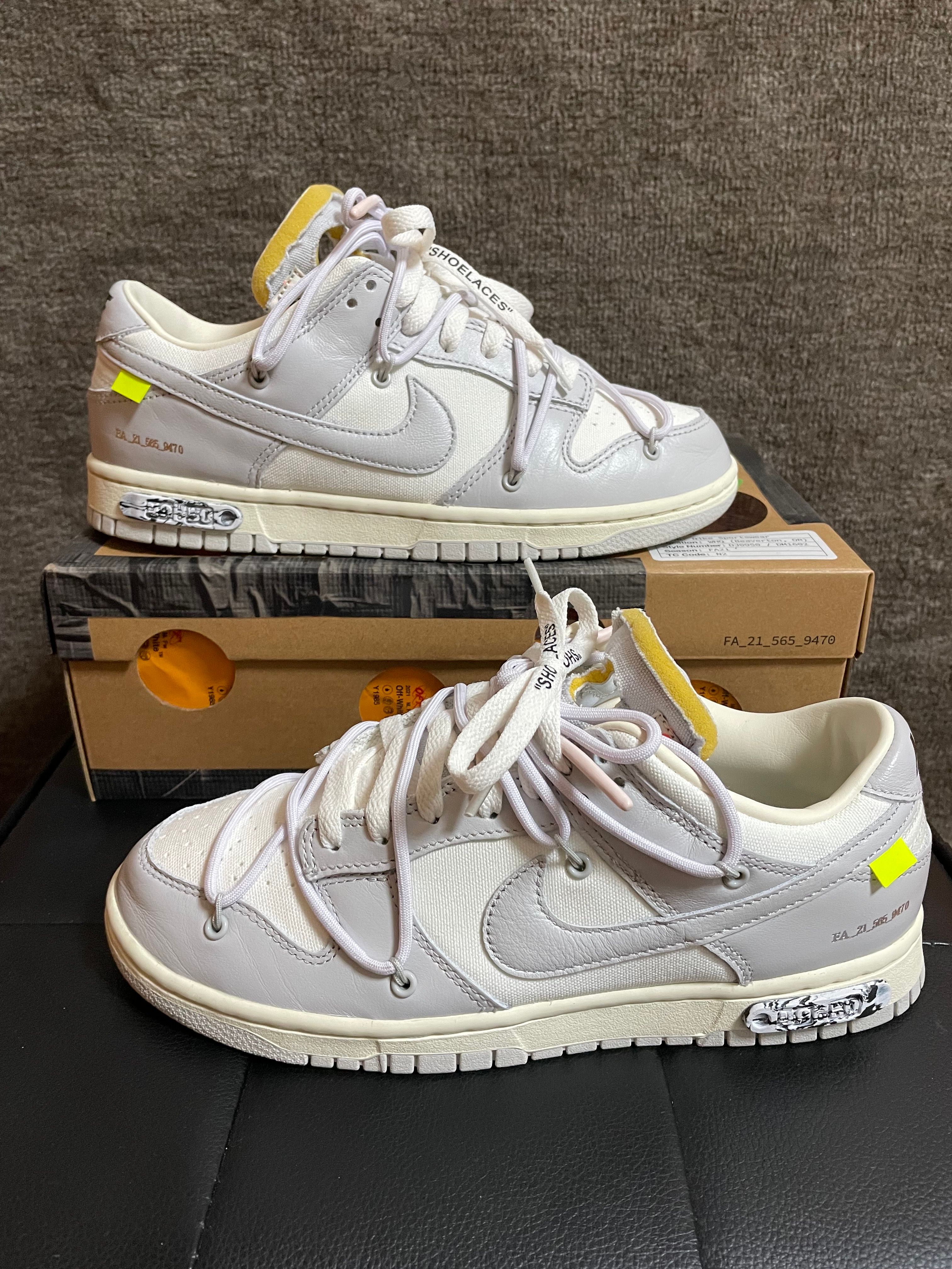 Off-White × Nike Dunk Low 1 of 50 "Lot.49"