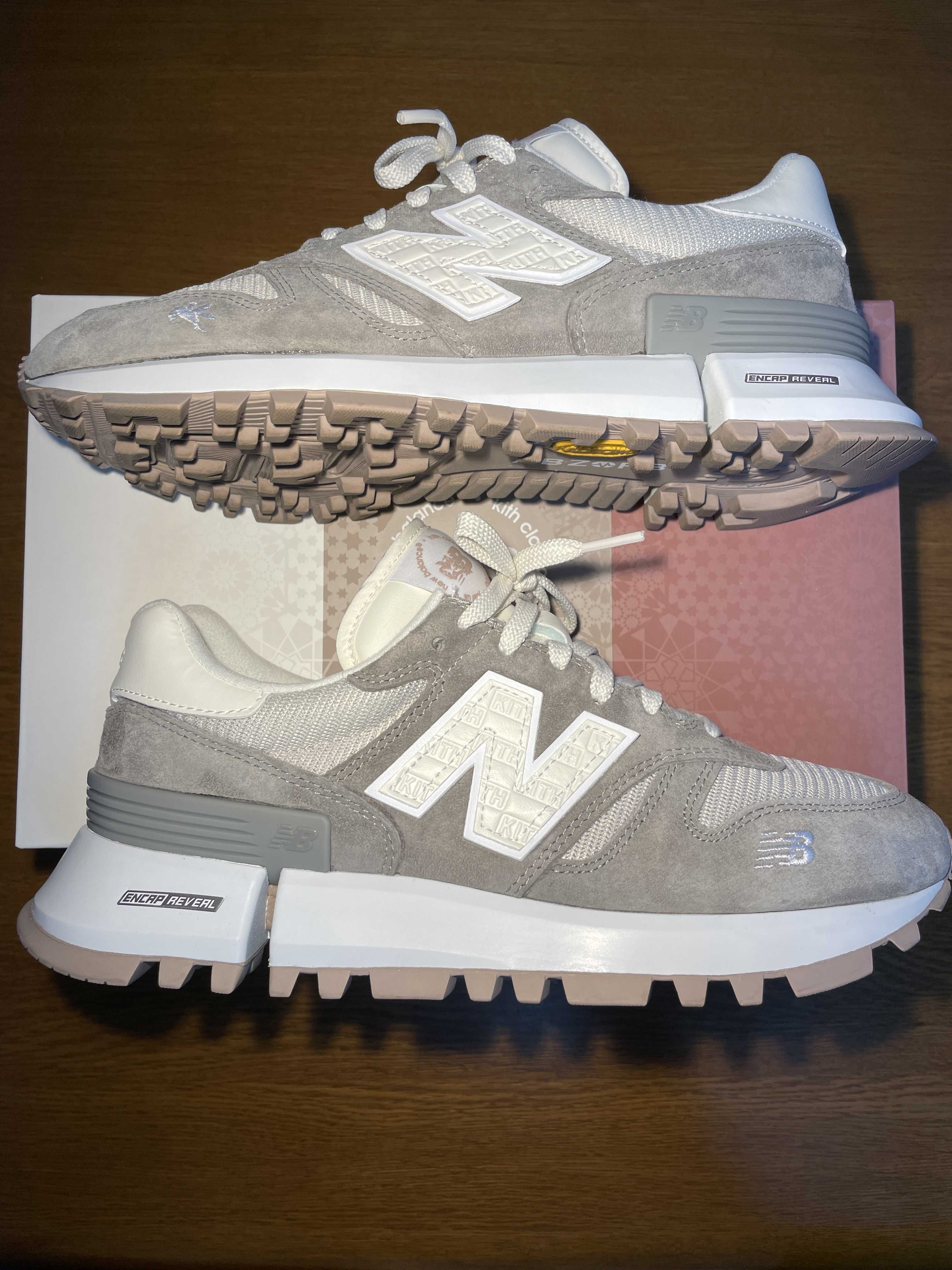 KITH × New Balance RC1300 10th Anniversary "Elephant Skin/Safari"