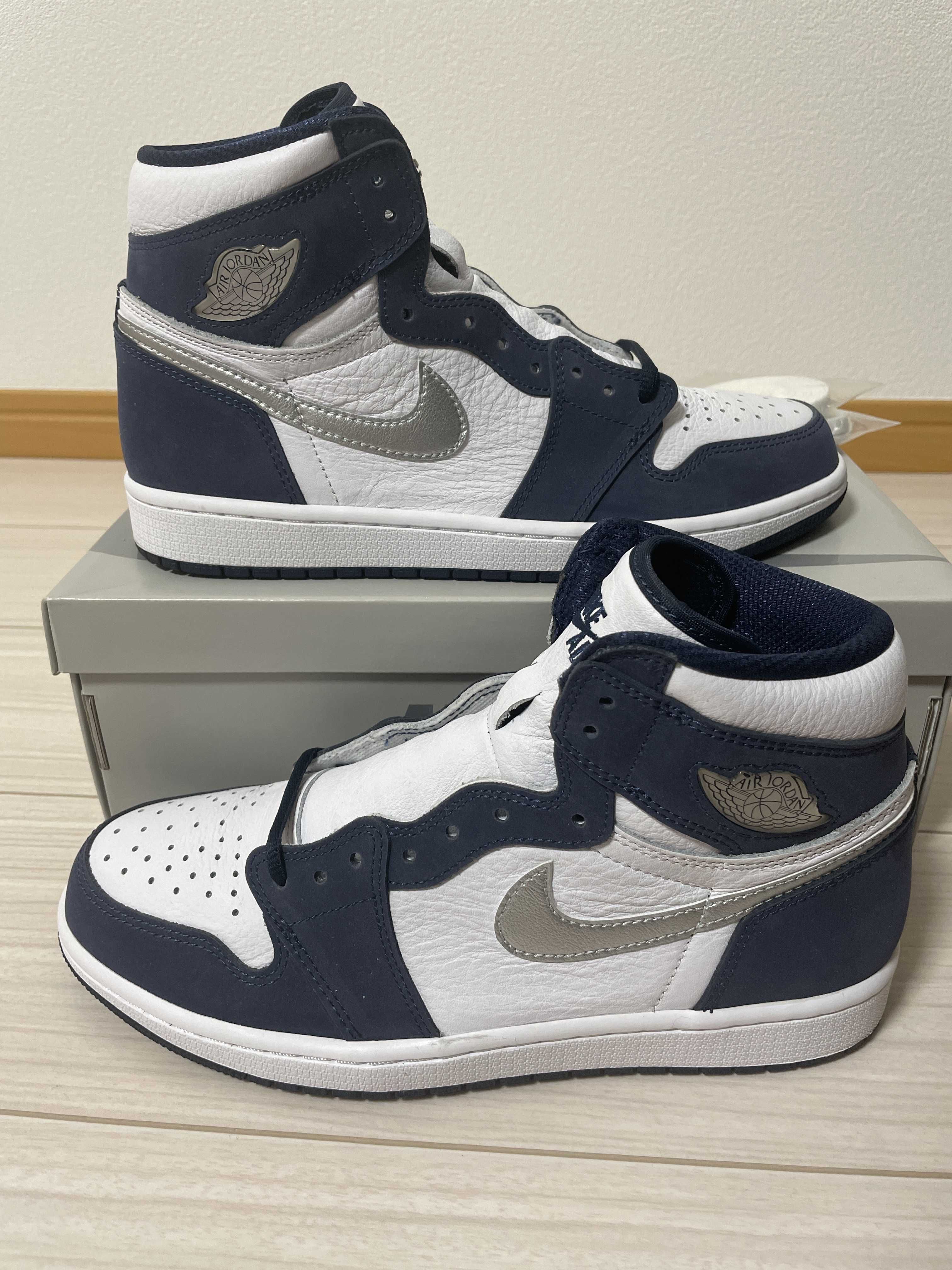 Nike Air Jordan 1 High OG CO.JP "White/Midnight Navy" (2020)(ブリーフケースなし)