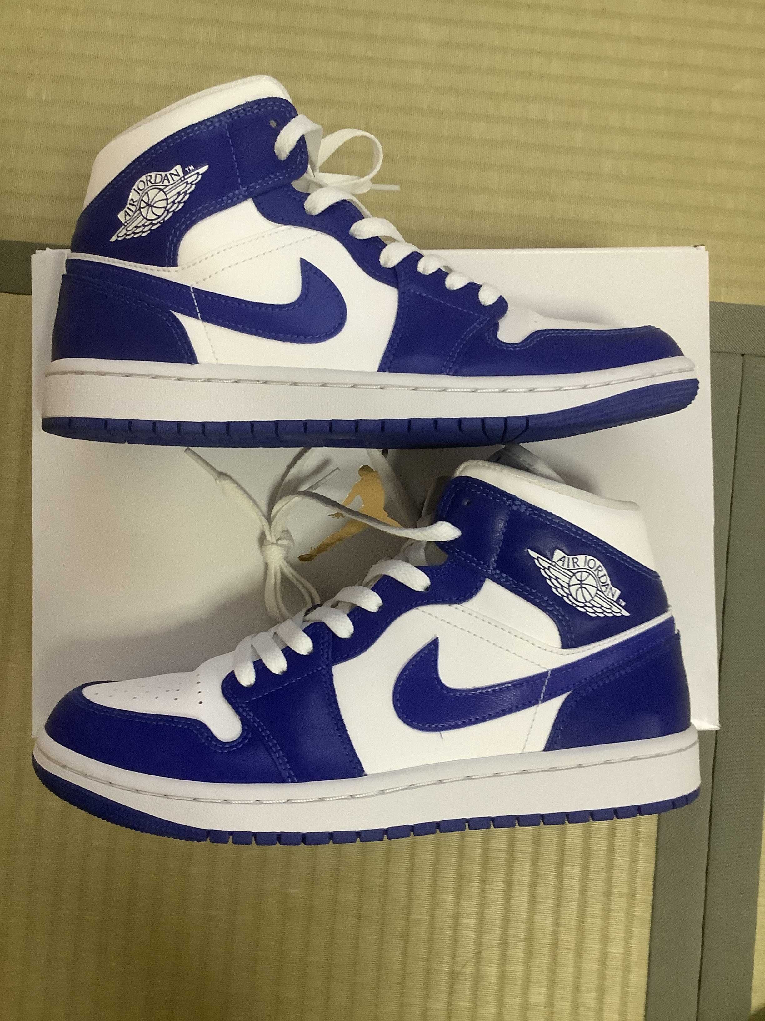 Nike Women's Air Jordan 1 Mid "Kentucky Blue"