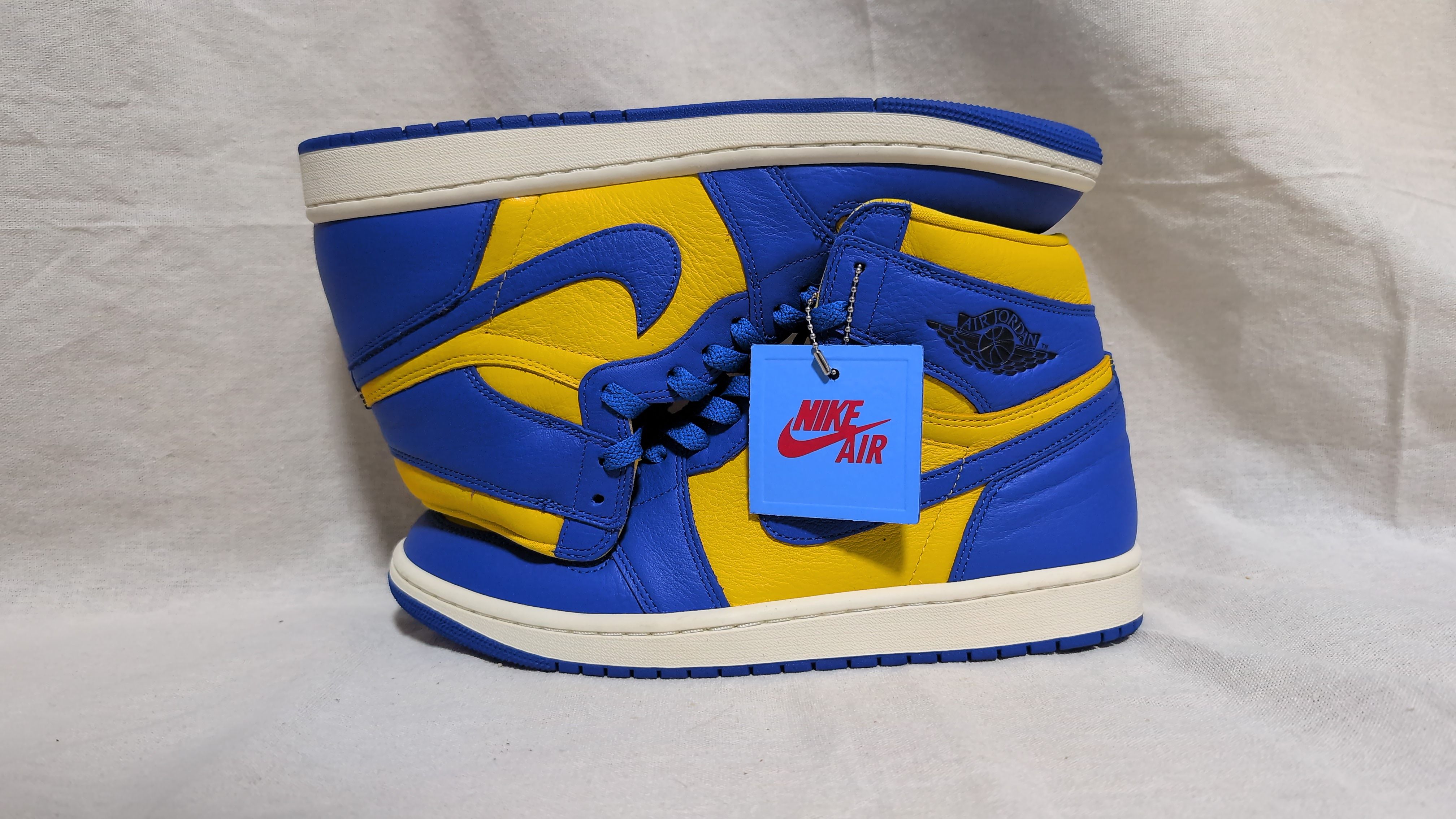 Nike Women's Air Jordan 1 High OG "Game Royal and Varsity Maize"